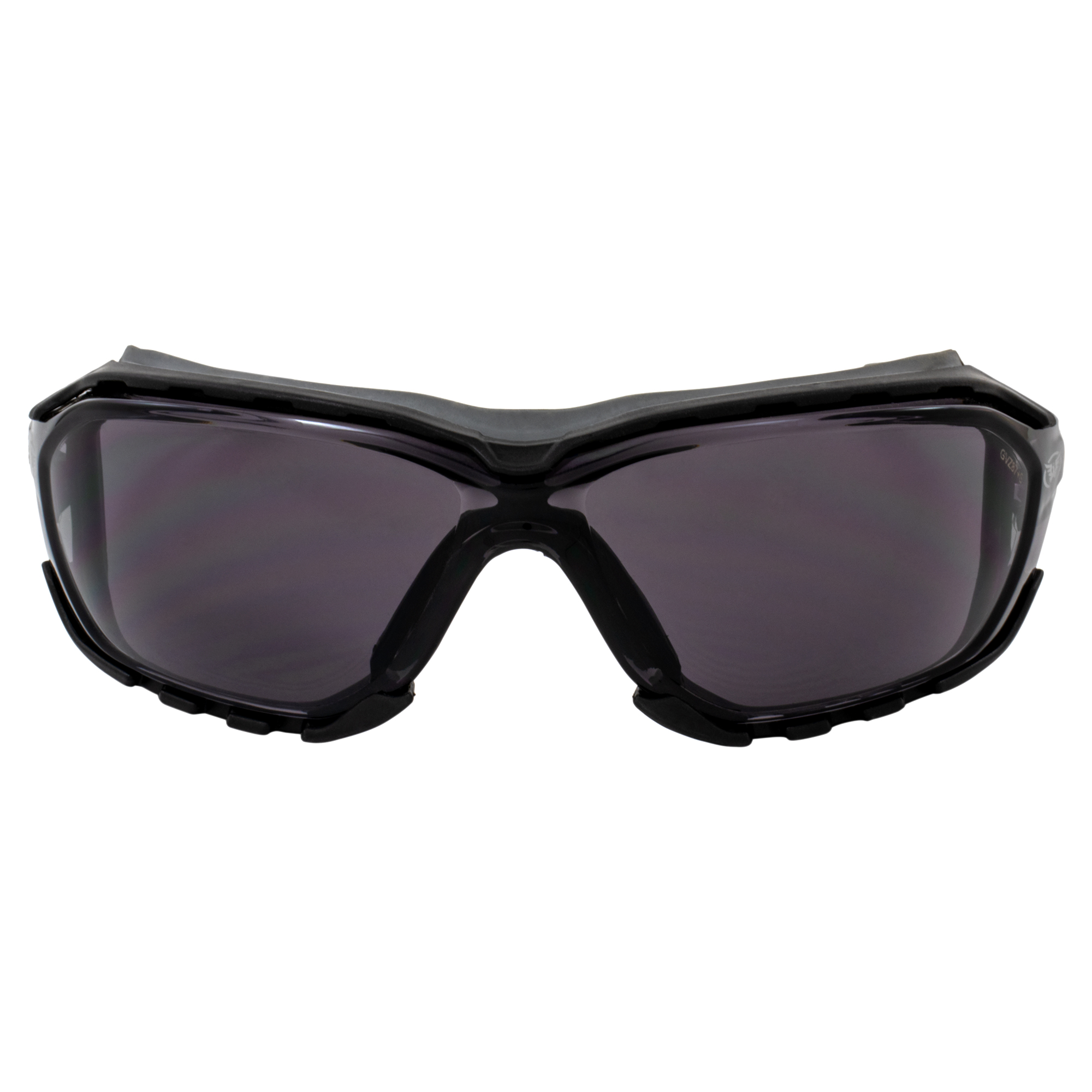 Gafas de sol deportivas acolchadas antiniebla para motocicleta Global Vision gris octanaje lentes de humo - Imagen 4 de 9