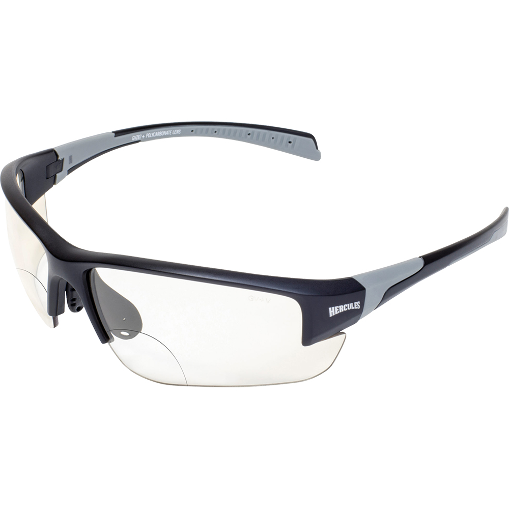 Global Vision Kickback 24-Hr Photochromatic Blue Mirror Lens Black Padded  Frame Safety Sunglasses