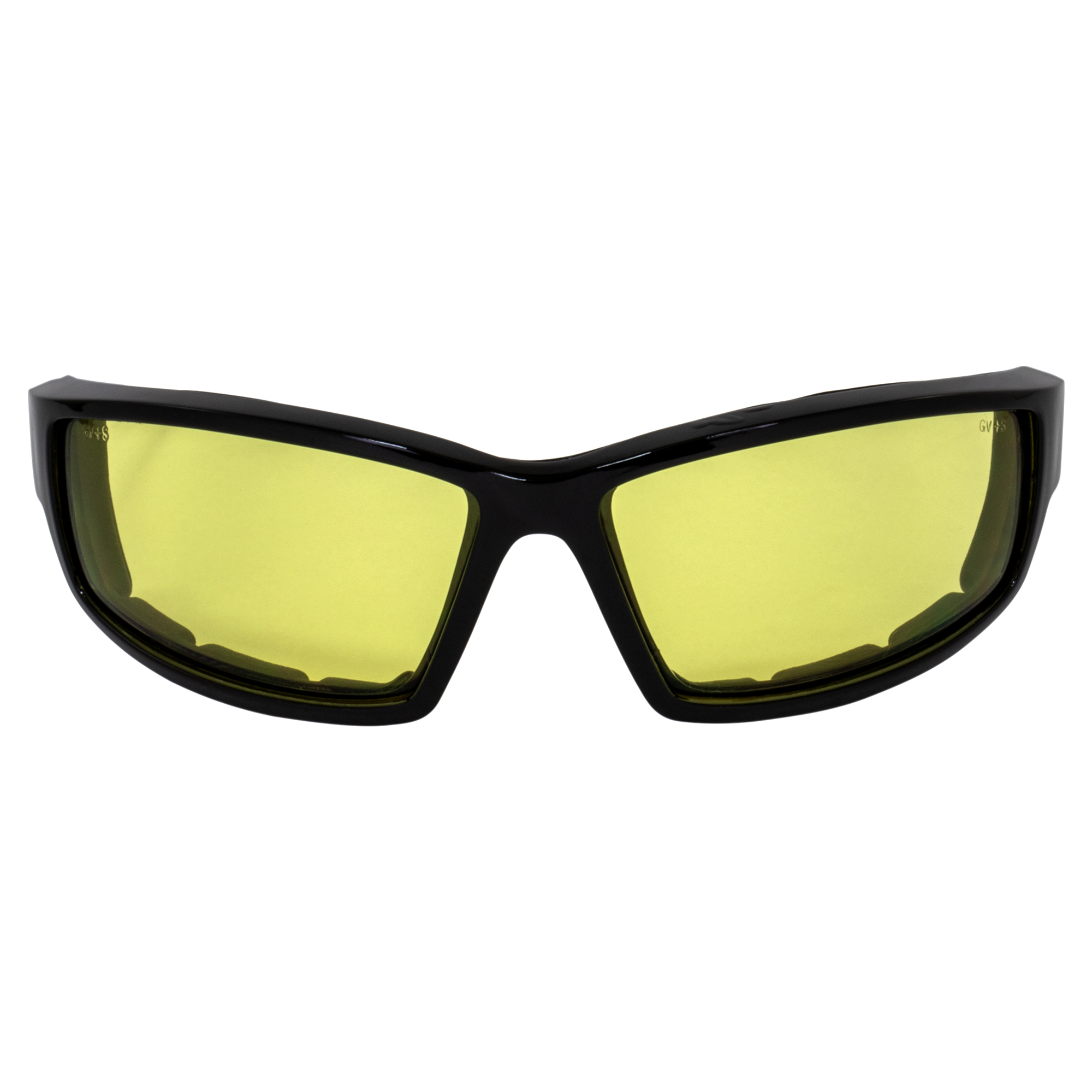 Sly gepolsterte Motorradbrille gelbe bruchsichere Gläser von Global Vision - Bild 5 von 9