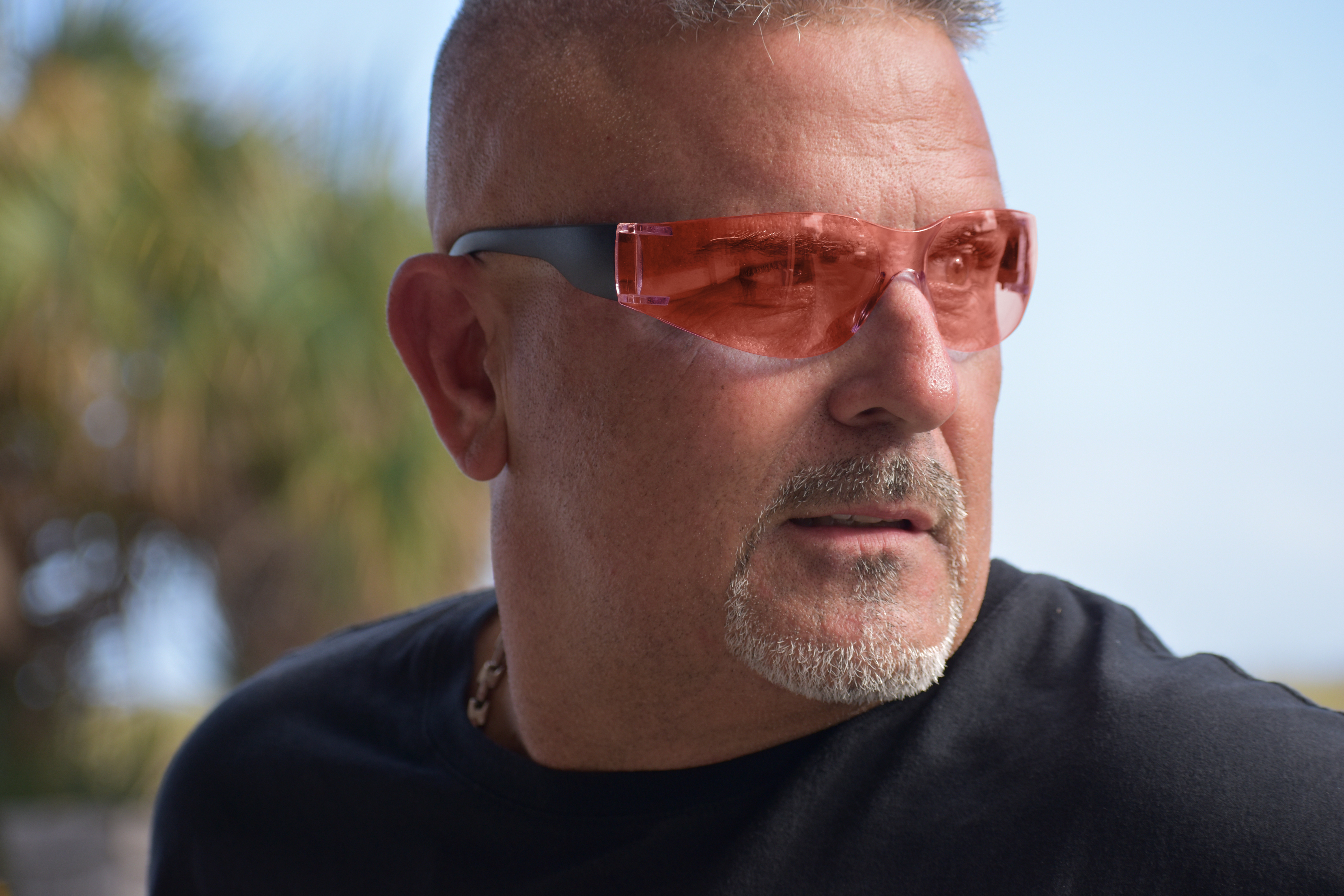 Global Vision Rider Safety Motorcycle Riding Sunglasses Red Frame Red Lens Z87.1 - Picture 7 of 8