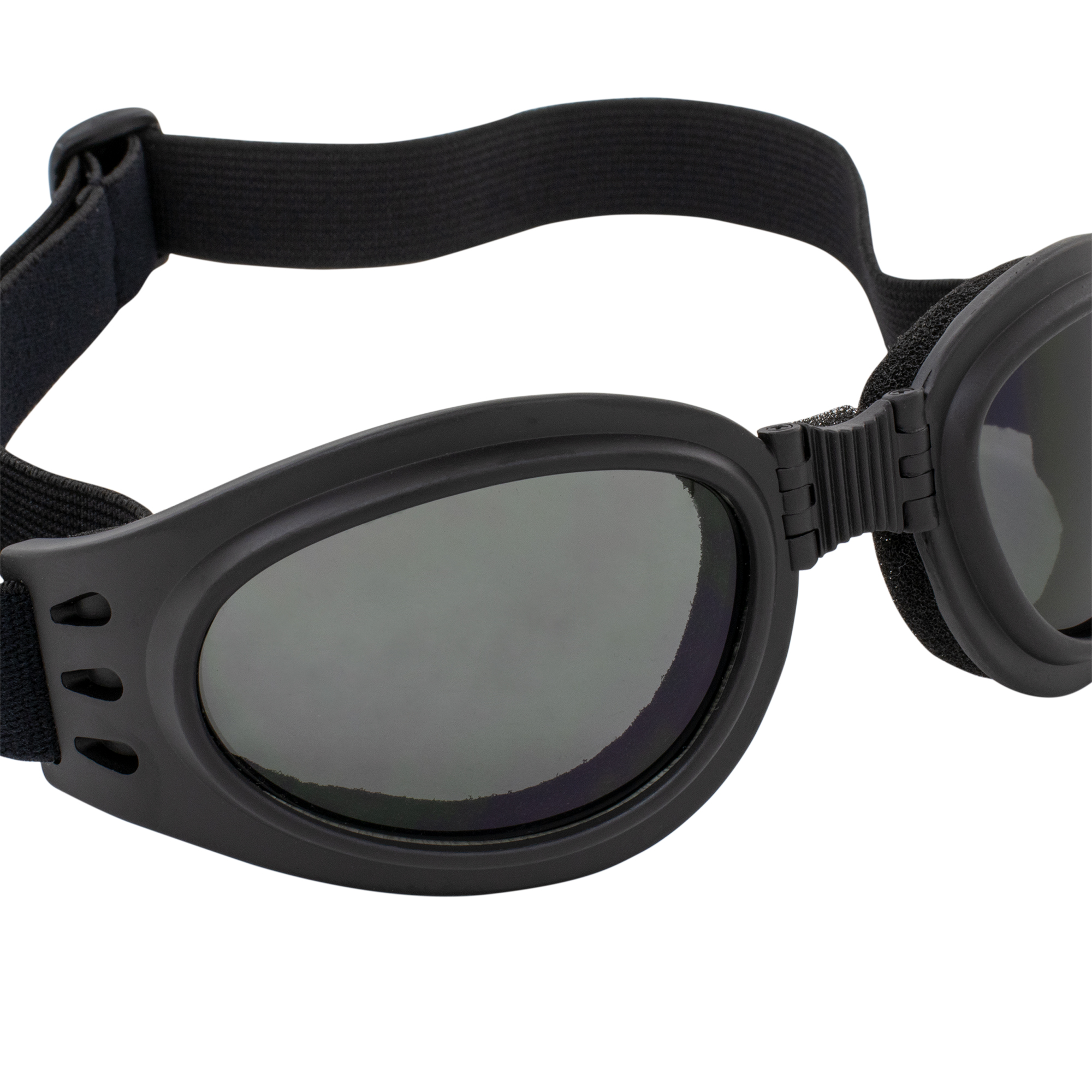 Adventure Foldable Goggles Black Frame Smoked Lenses - Bild 8 von 9