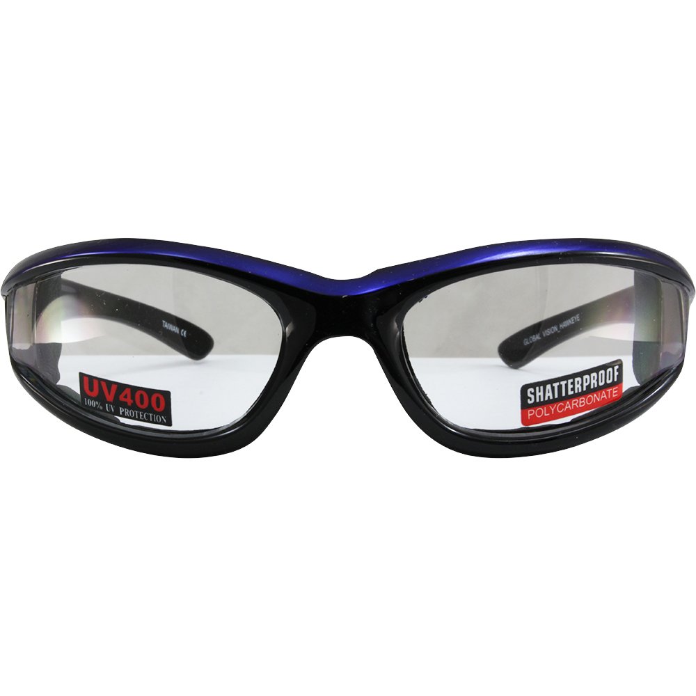 Global Vision Eyewear Black and Pink Frame Hawkeye Ladies Riding Glasses |  eBay