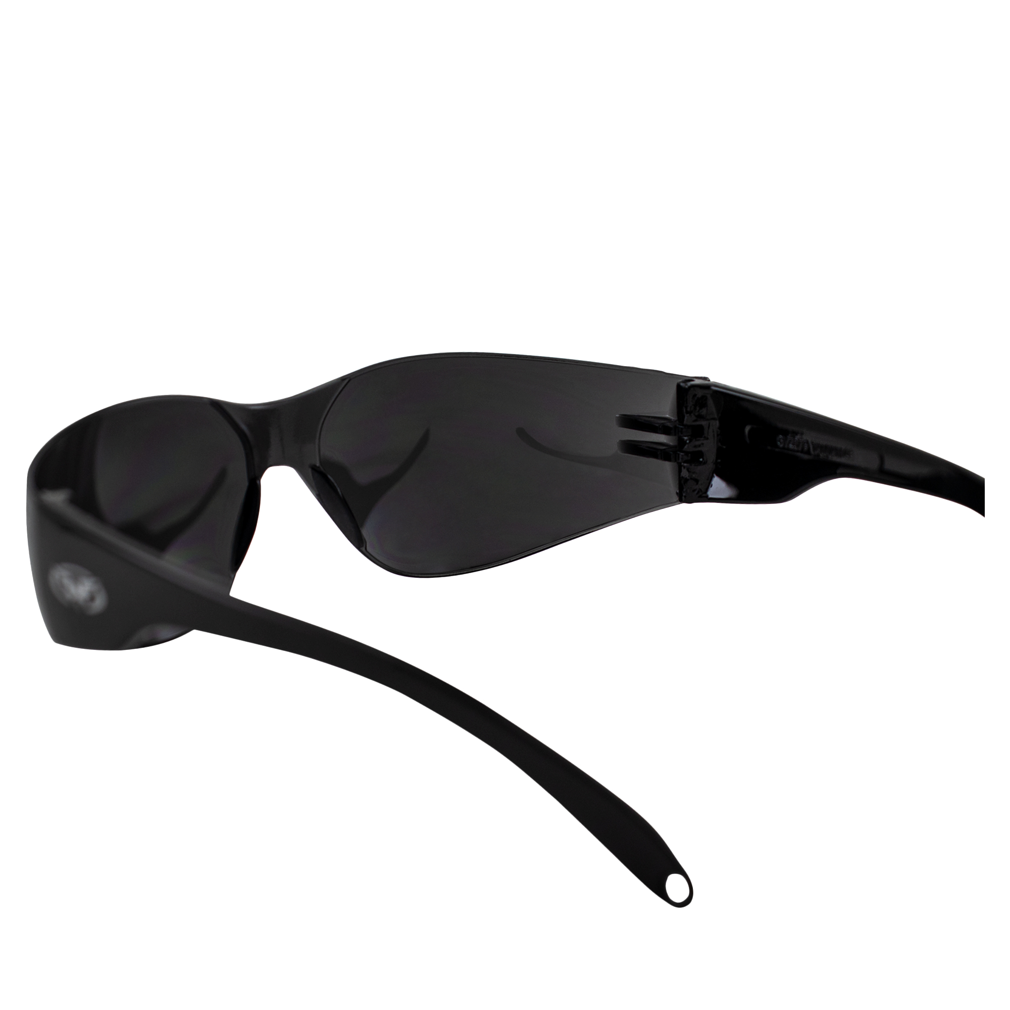 Rider Wrap Around Schutzbrille super dunkle bruchsichere Gläser von Global Vision - Bild 7 von 9