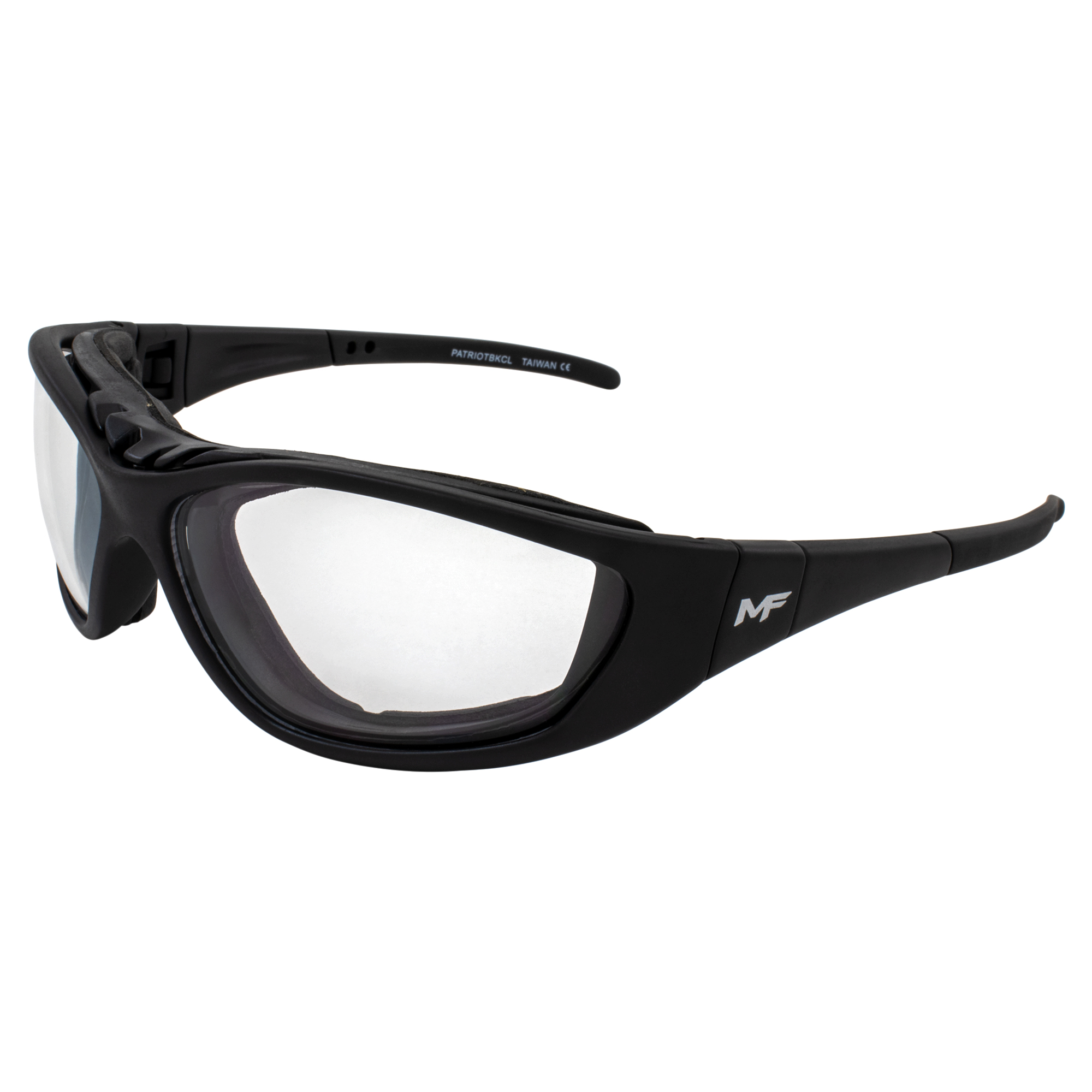 MF Eyewear Patriot Padded Bifocal Motorradfahren Schutzbrille schwarz - Bild 1 von 8