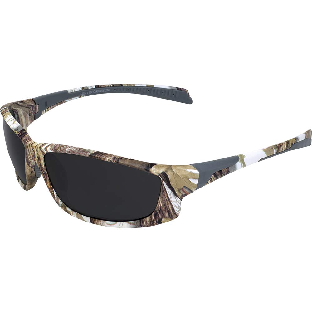 Global Vision Hercules 5 Safety Glasses with White Camo Frames & Smoke