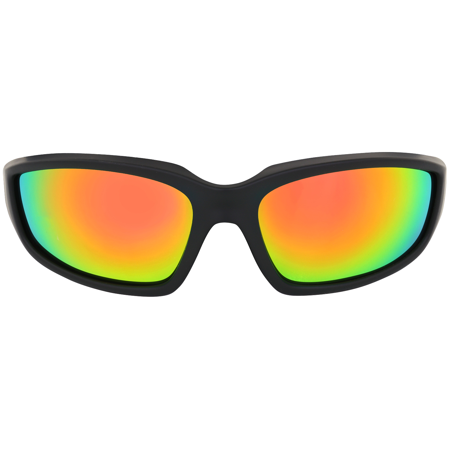 Global Vision Kickback Clear to Red Mirror Transitional Lenses Padded Sunglasses - Picture 2 of 8