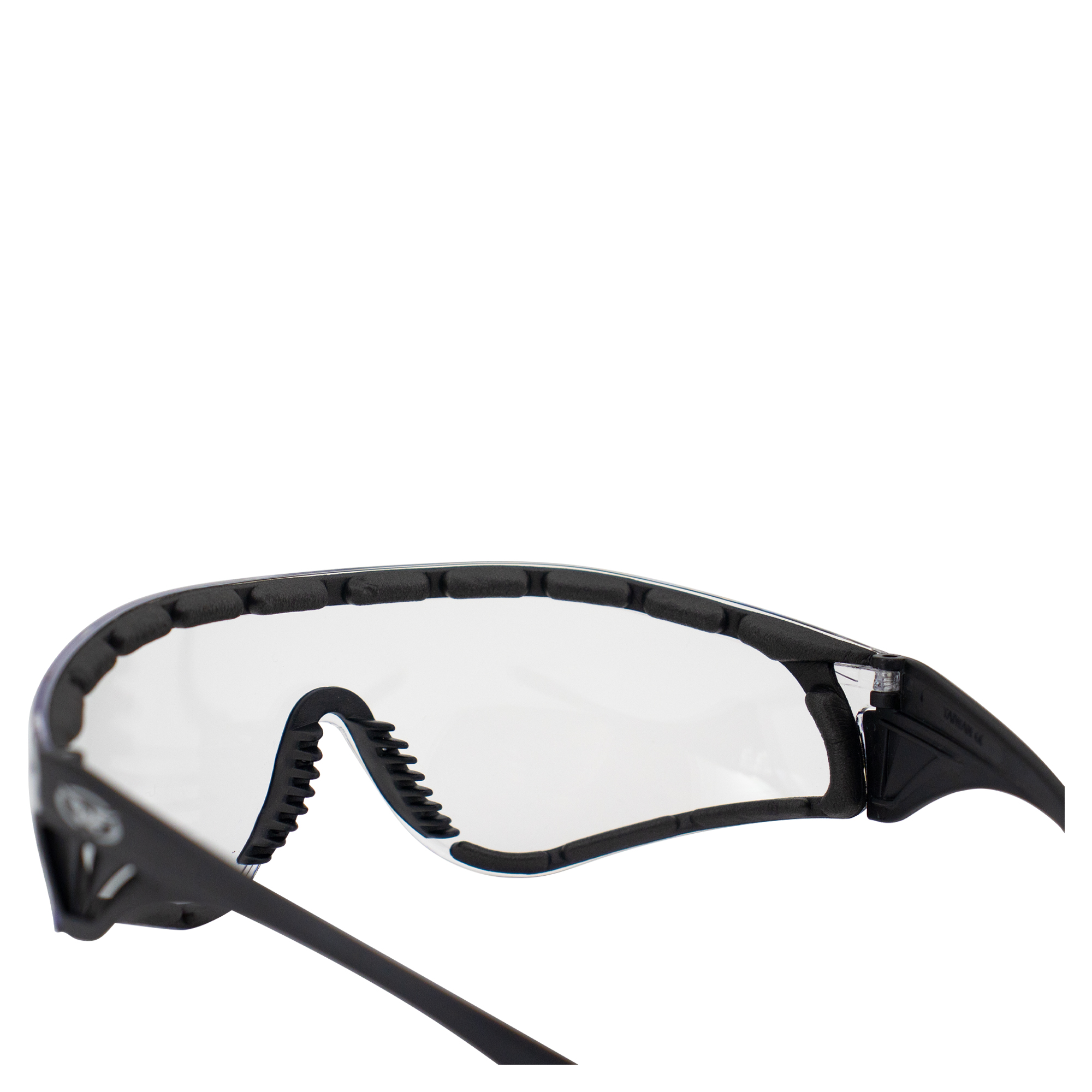 PYTHON WRAP AROUND PADDED SAFETY GLASSES CLEAR LENS Z87.1 by GLOBAL VISION - Bild 7 von 9