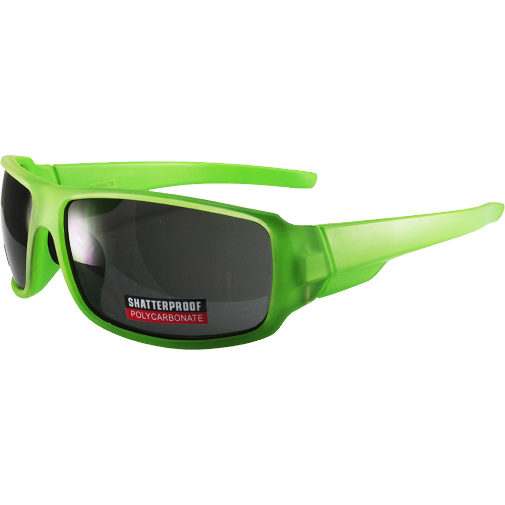 Swag Underground Sunglasses Wrap Around Frames with Smoke Lenses