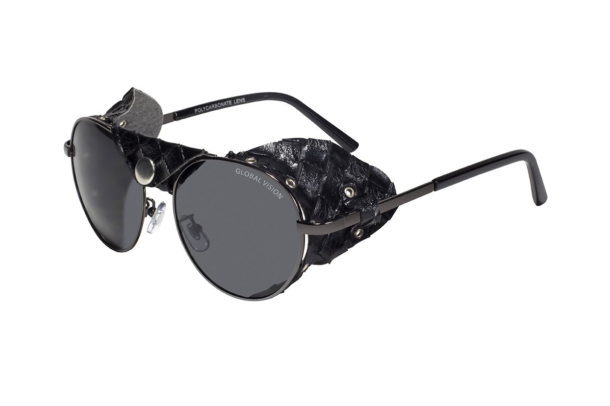 Metal Frame Aviator Sunglasses, Oversized UV400 Lenses, Shatterproof Mens Metal Aviator Sunglasses With UV400 Protected Composite  main image 4