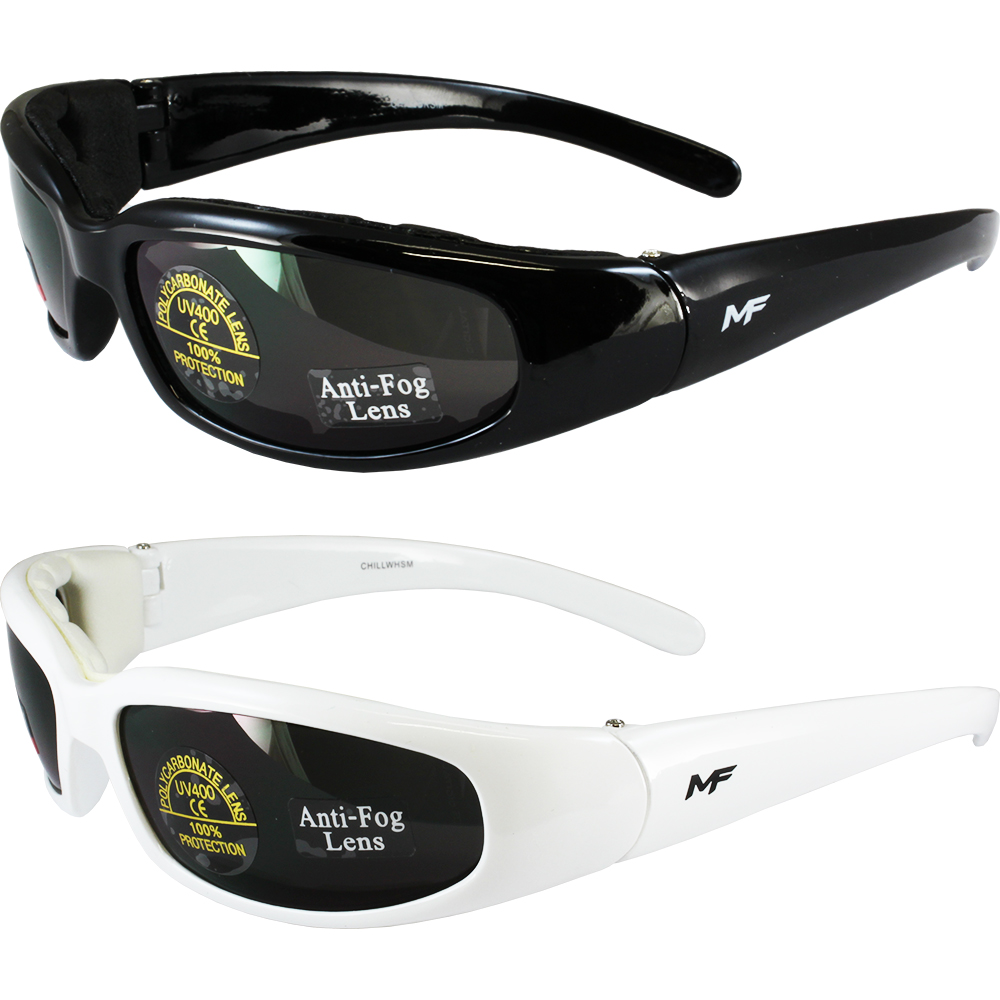 2 Pairs MF Chill Glasses (Black/White Frames, Smoke Lens) eBay