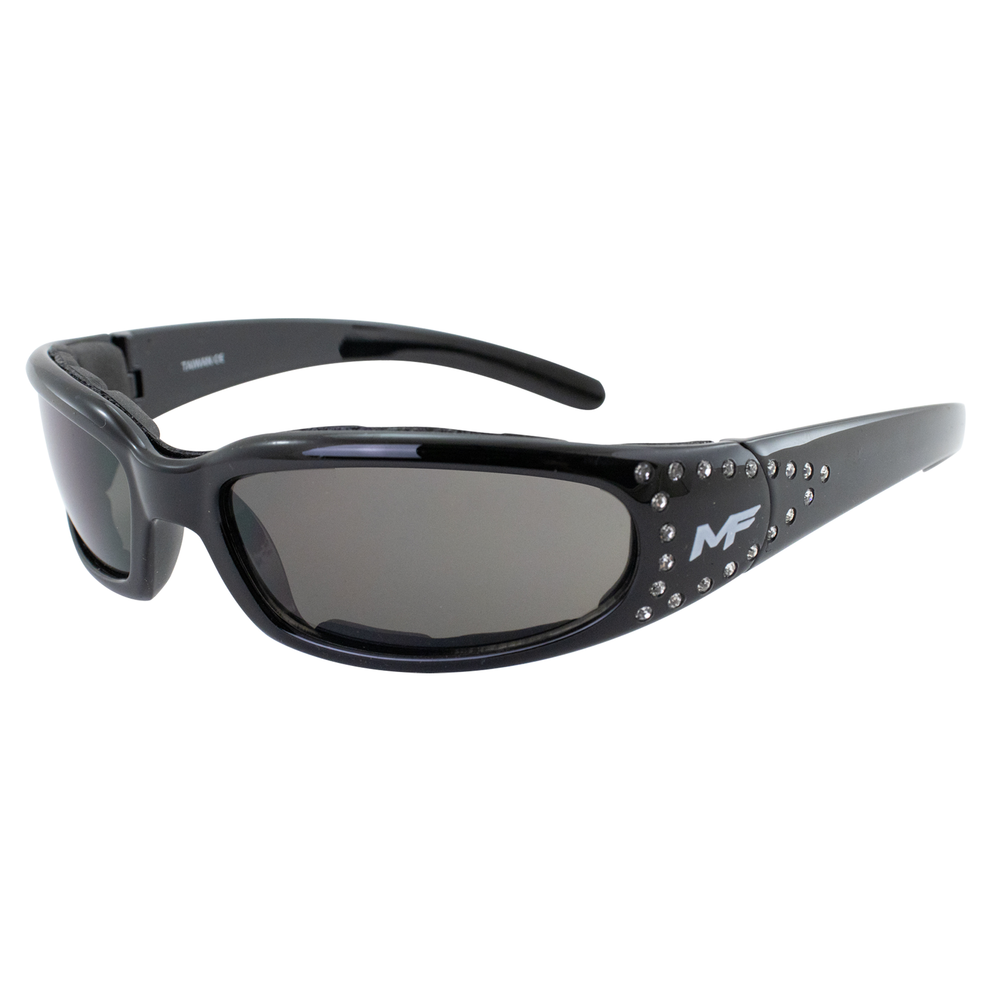 Womens Foam Padded Motorcycle Riding Sunglasses 42 