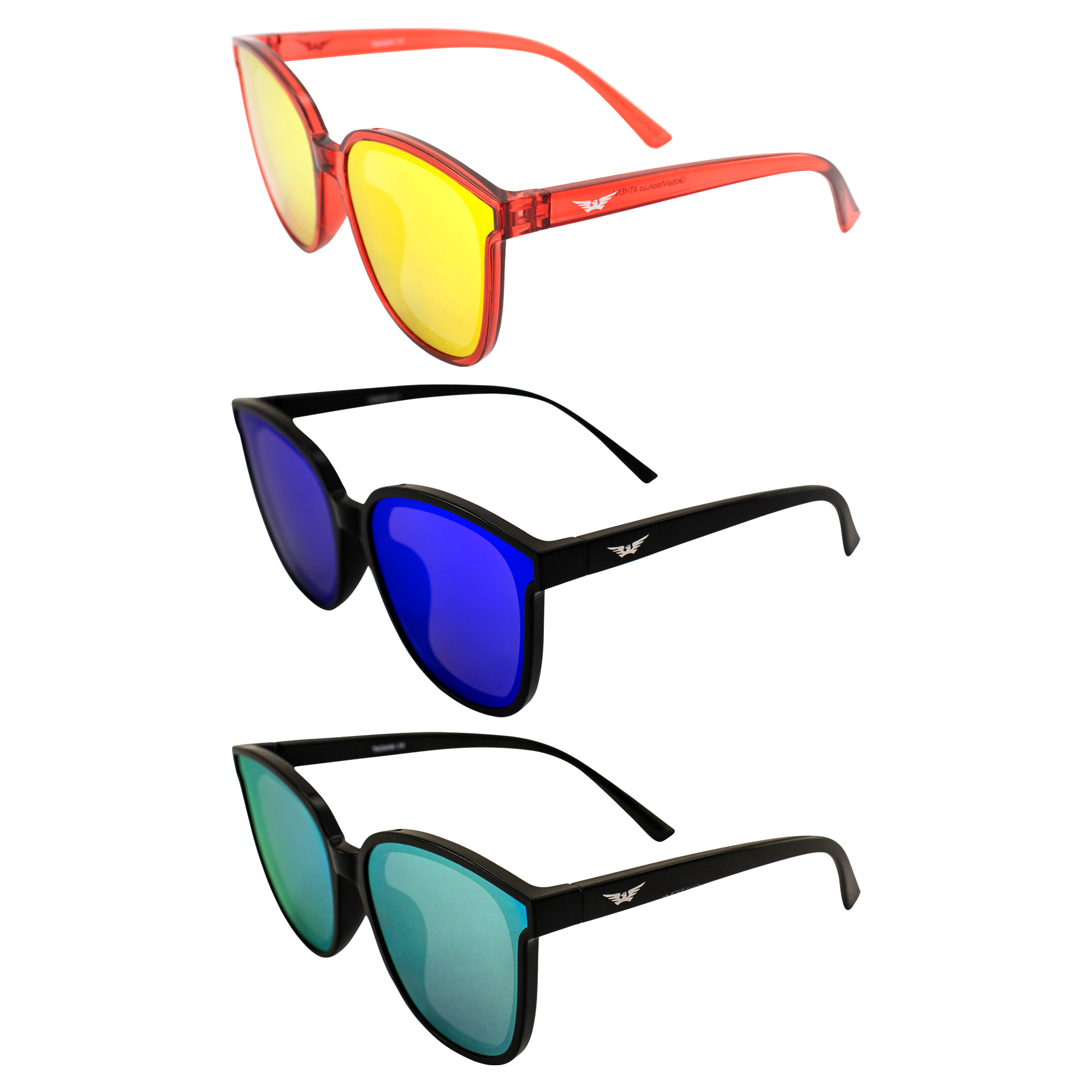 (3) Pairs of Women\'s Sunglasses....Brand New Numero Tres Dune Female D-Frame Sunglasses | Le Specs main image 3