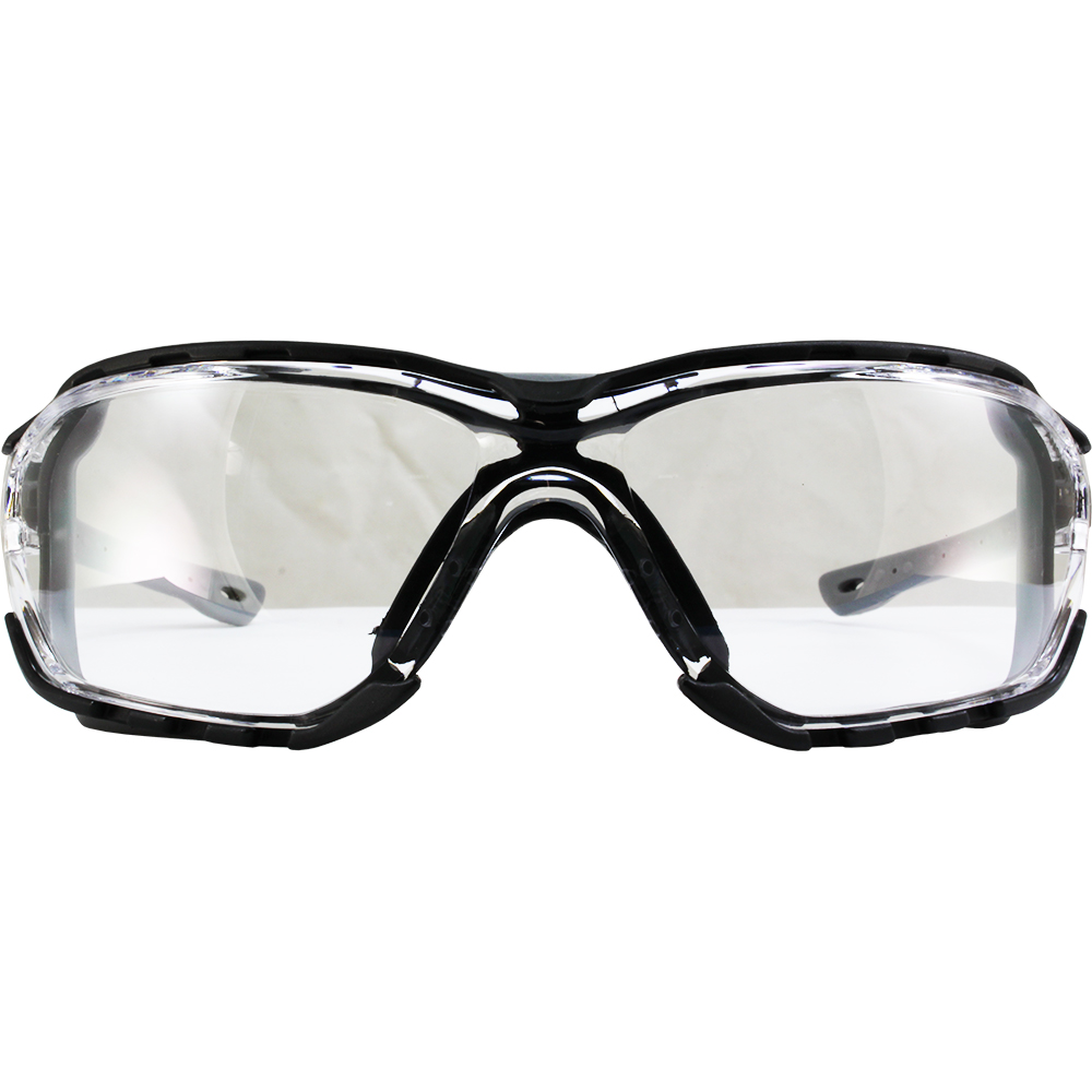 Birdz Eyewear Gasket Safety Padded Motorcycle Sunglasses Grey with