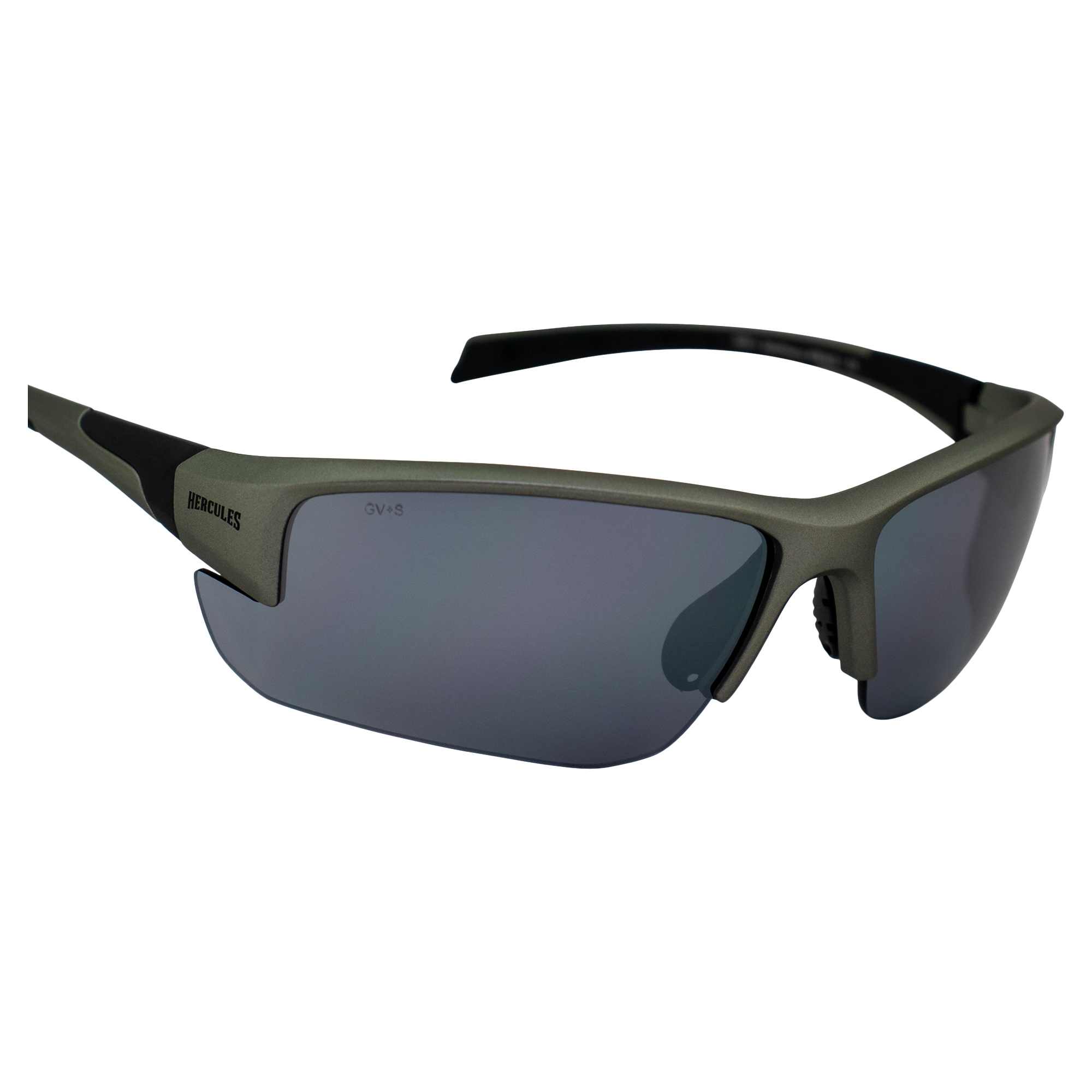 Global Vision Hercules 7 Sport Golf Sonnenbrille graues Gestell mit Blitzspiegel - Bild 8 von 9