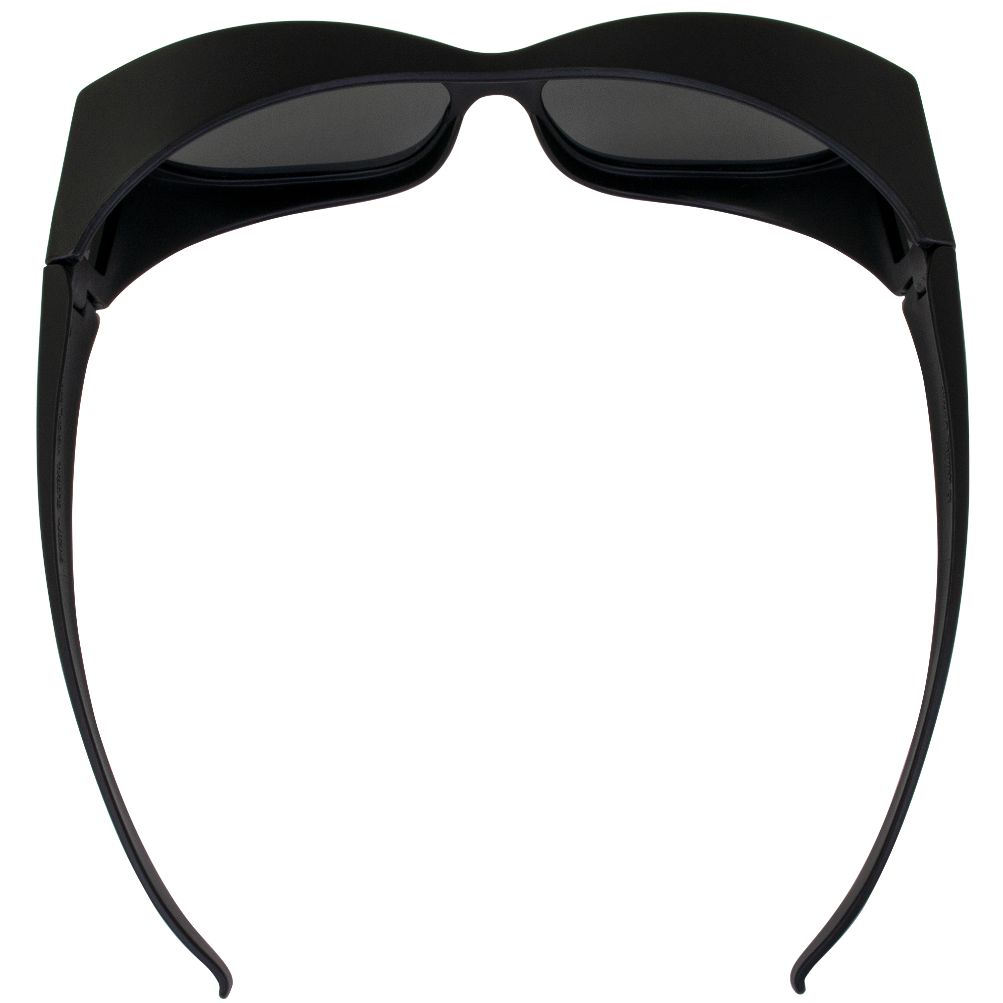 Global Vision Escort Safety Glasses Fit Over Most Eyewear Smoke Lenses - Picture 5 of 9