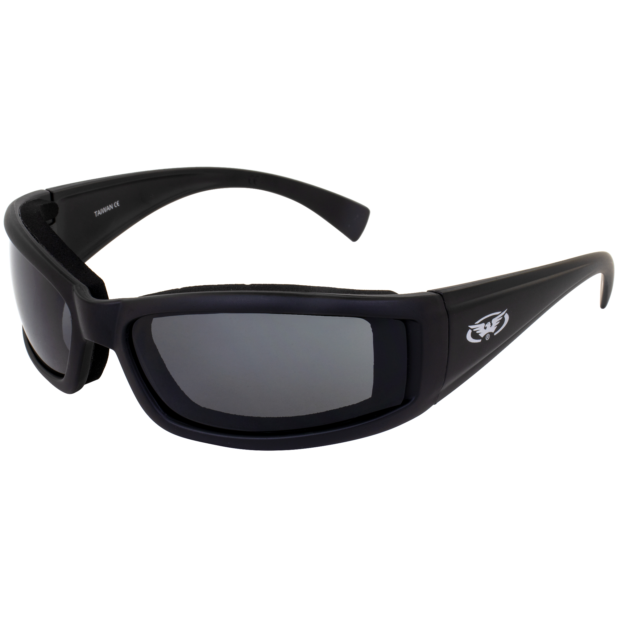 Global Vision Stray Cat Padded Motorcycle Riding Sunglasses Black