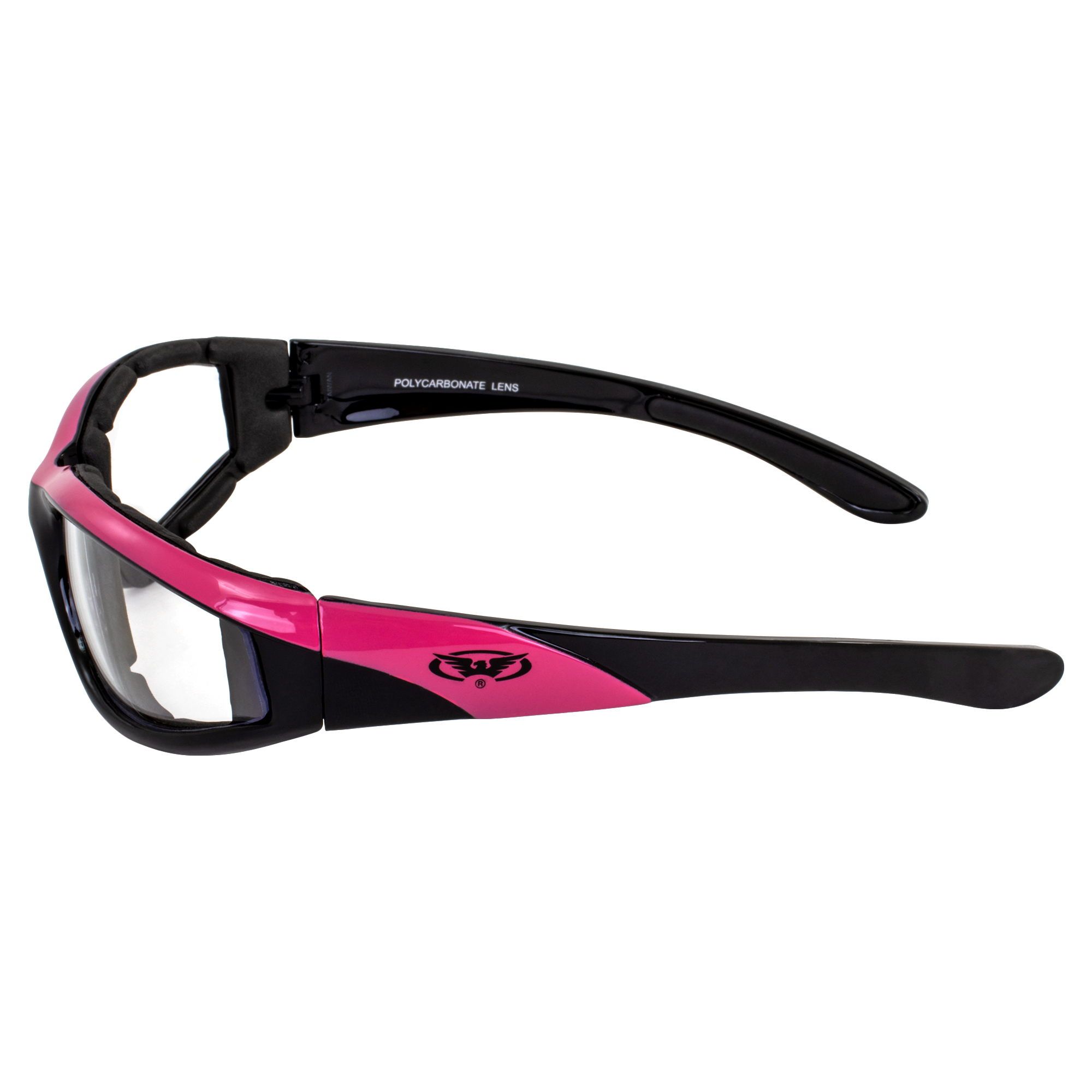 Global Vision Hawkeye gepolsterte Motorradbrille für Damen kratzfest - Bild 4 von 9