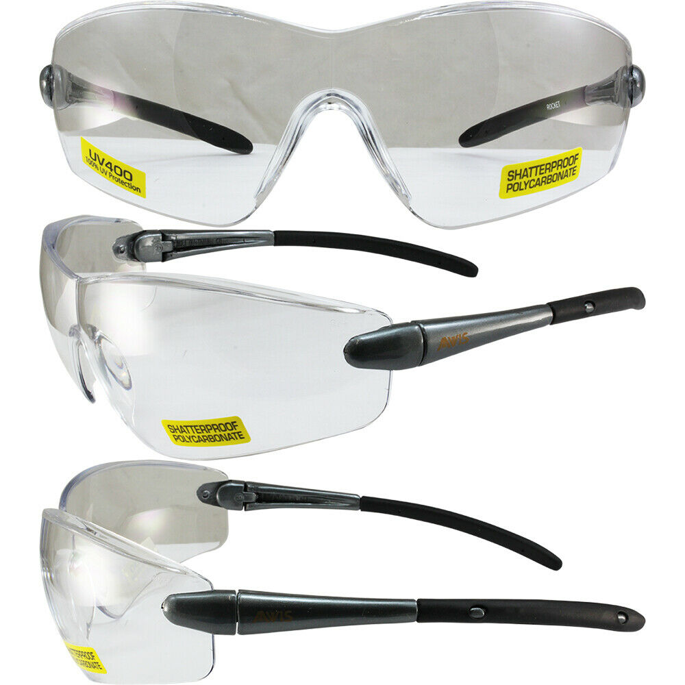wraparound safety glasses