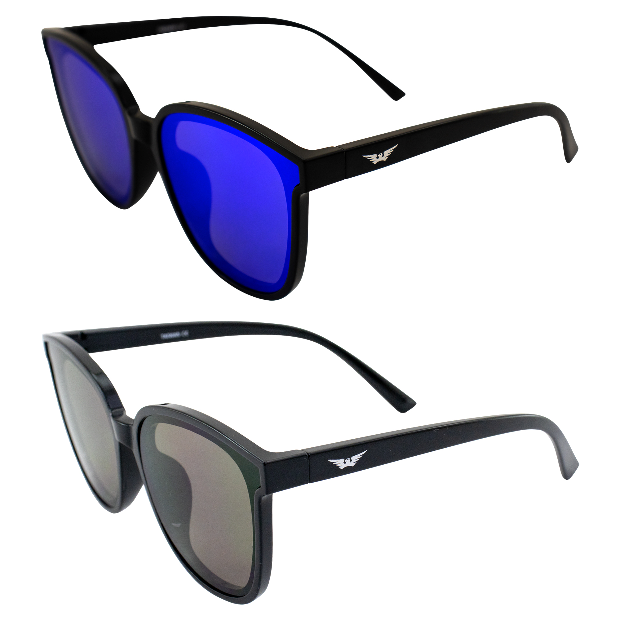 4 Pairs of Stylish Black Women\'s Sunglasses Bi-Focal SunReaders Fashion Cat Eye Sunglasses Oversized  main image 2