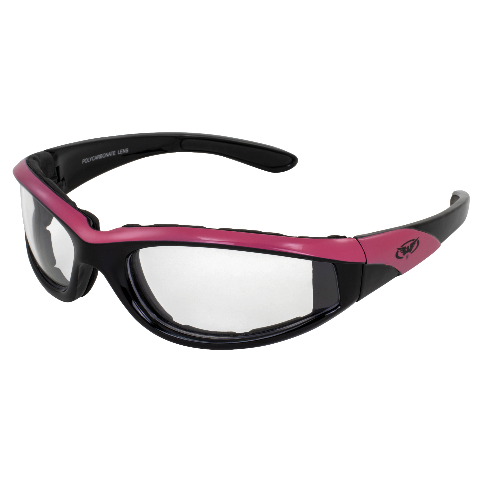 Global Vision Hawkeye gepolsterte Motorradbrille für Damen kratzfest - Bild 1 von 9