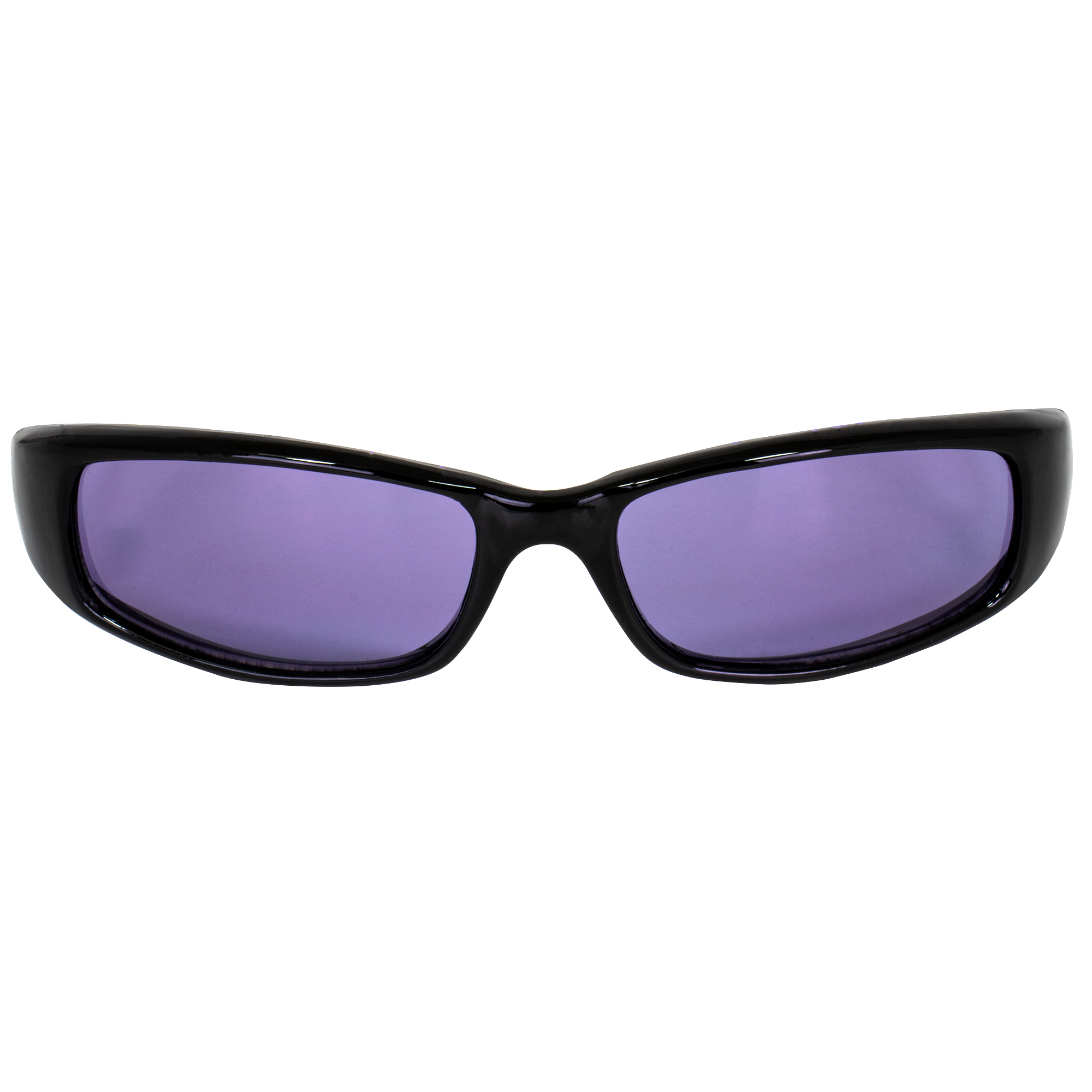 2 Pairs of MF Eyewear Bad Attitude Cool Wraparound Motorcycle Sunglasses  Black Frames with Orange & Rose Lenses