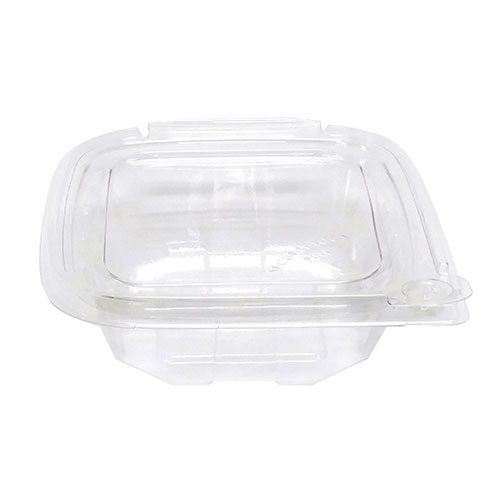 Eatery Essentials 8 oz Take Out Container Tamper Evident Hinged Lid | 240/Case - Afbeelding 3 van 6