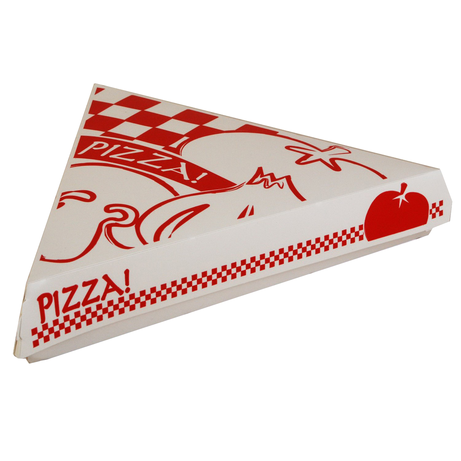 Triangle Gourmet Pizza Box White 9.25