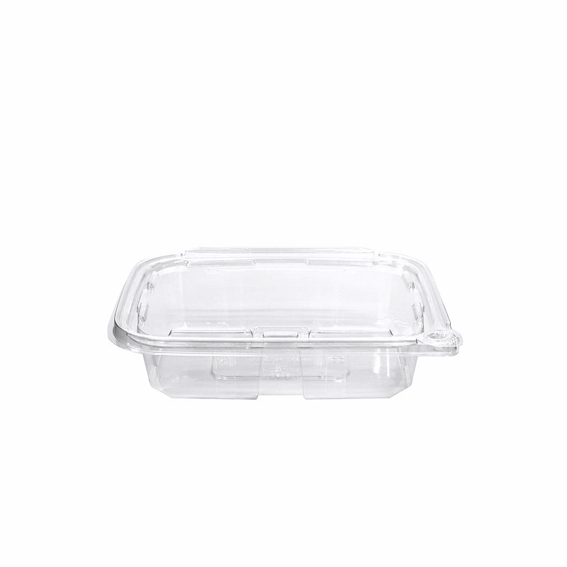 Eatery Essentials 8 oz Take Out Container Tamper Evident Hinged Lid | 240/Case - Afbeelding 6 van 6