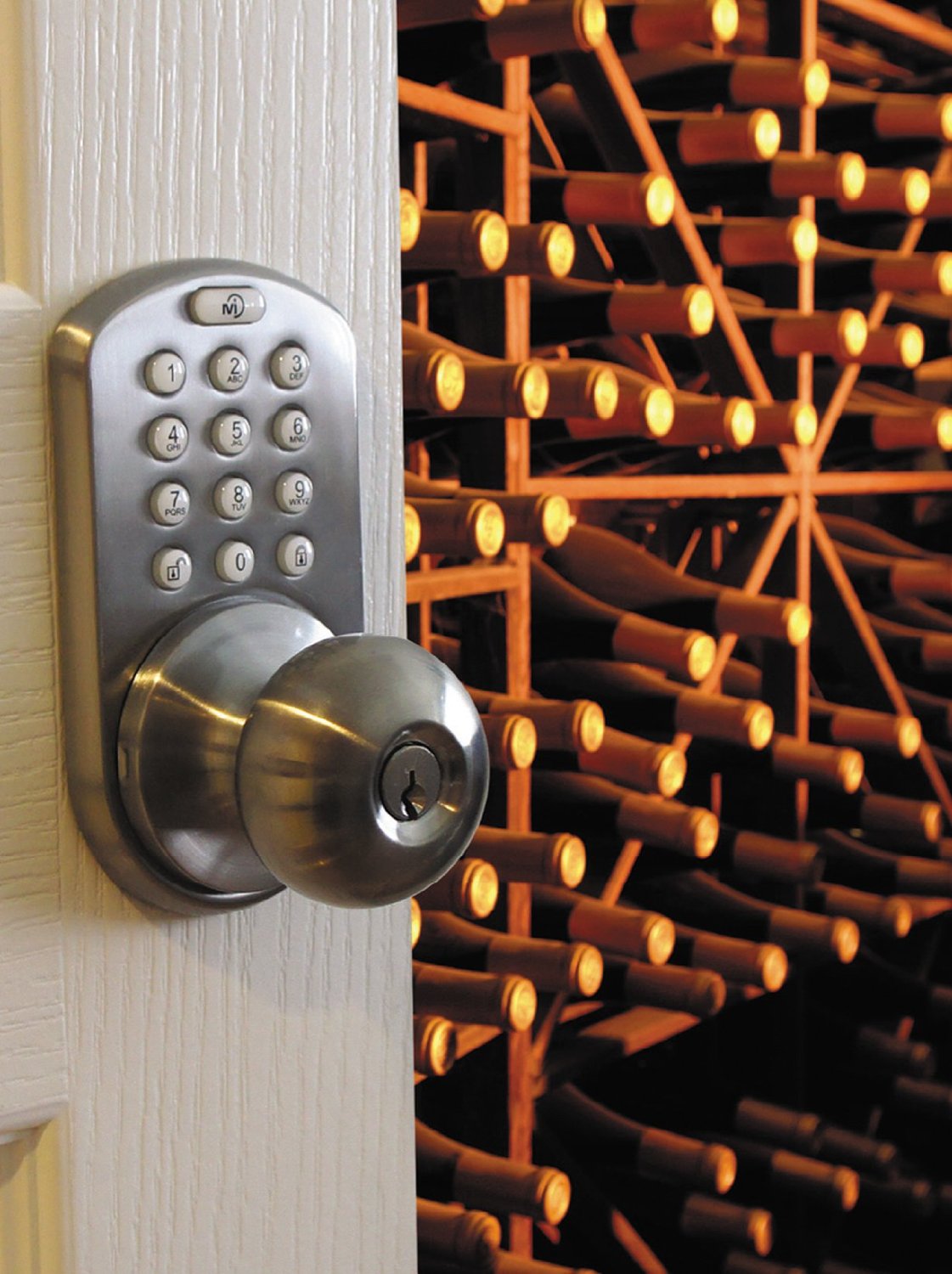 milocks indoor electronic touchpad keyless entry door lock