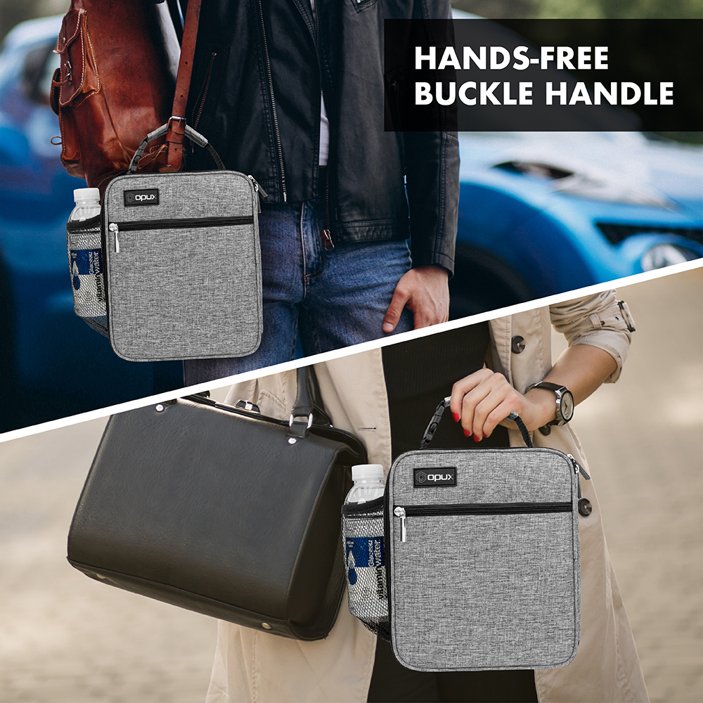 Insulated Lunch Bag For Kids Men Women Mini Small Lunch Box Office School Work - Picture 25 of 49