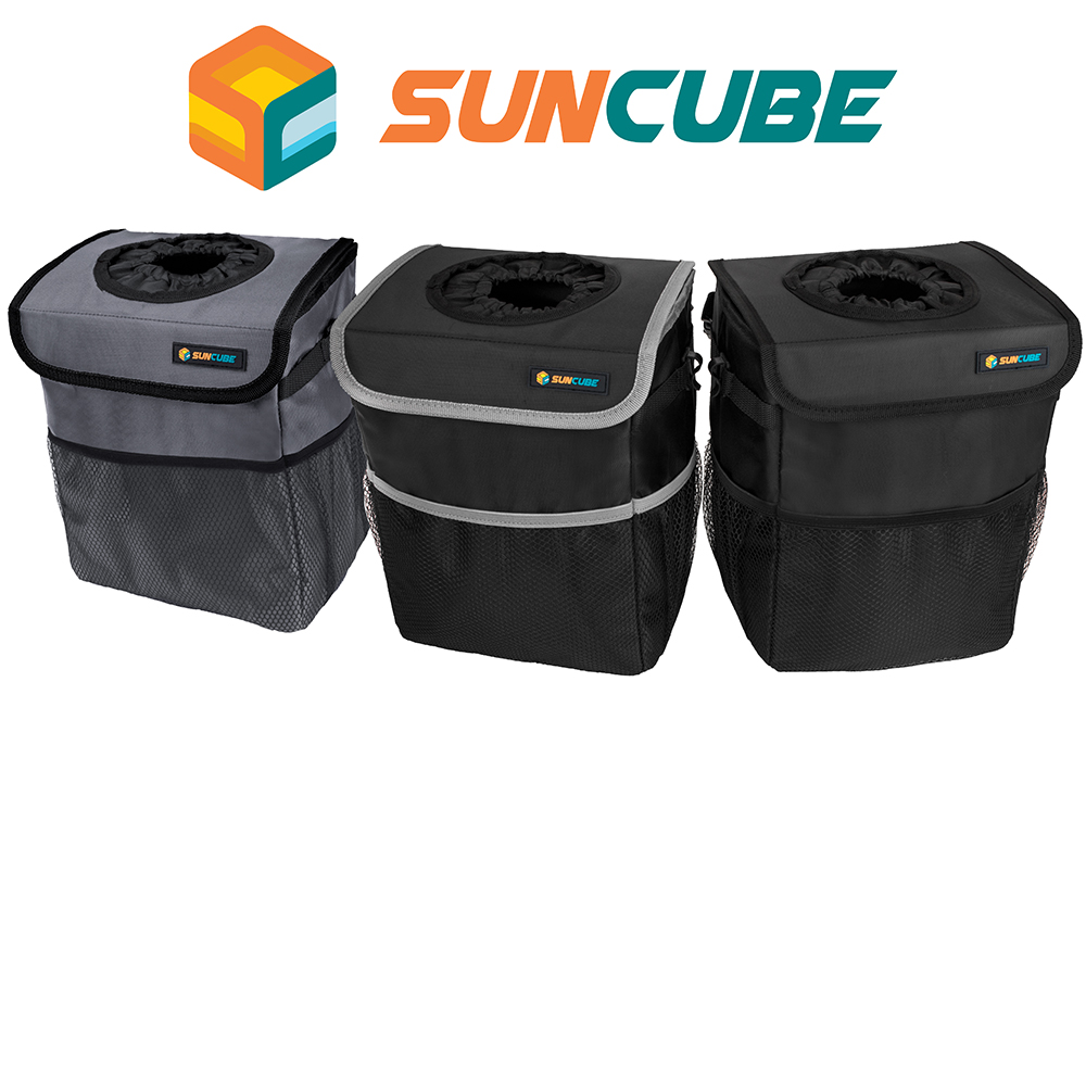 Auto Car Waterproof Trash Bag Litter Bin Can Garbage Waste Storage Organizer Box - Picture 21 of 22