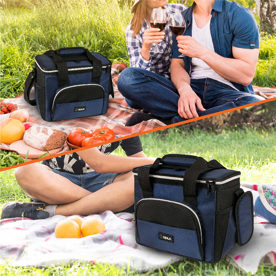 Insulated Lunch Bag for Men Women Large Leakproof Lunch Tote Cooler Work Picnic - Picture 46 of 47