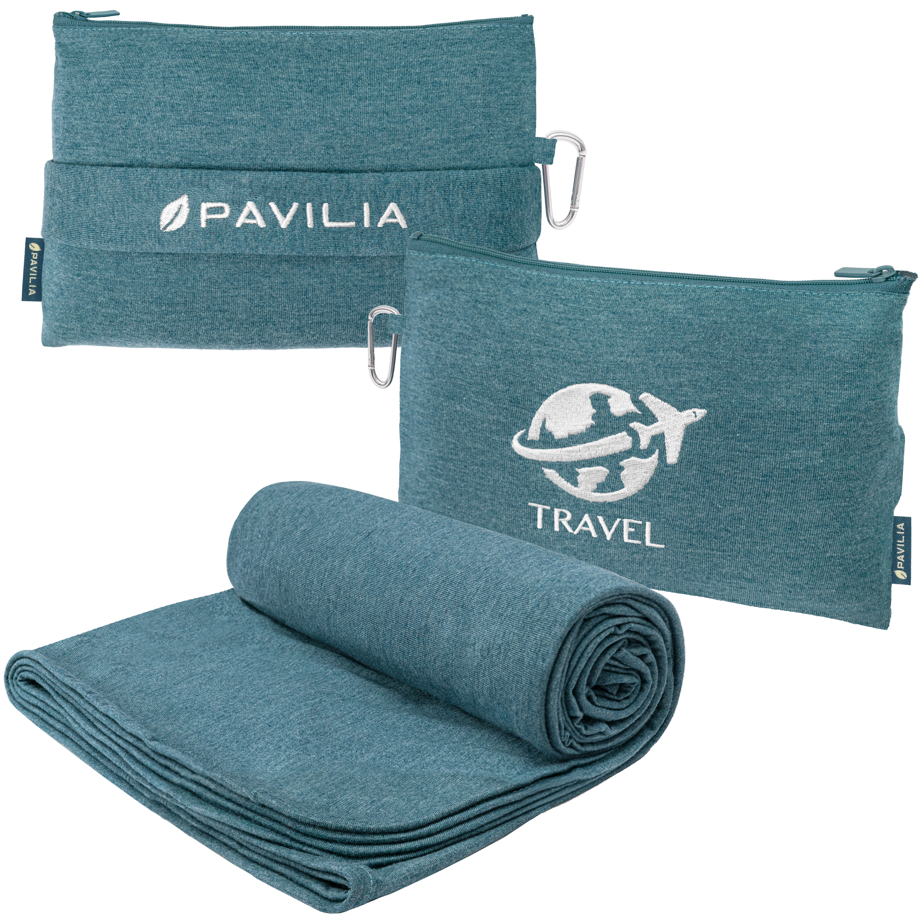 Travel Blanket Pillow Set Airplane Car Long Flight Airplane Neck Pillow Compact - Picture 36 of 42
