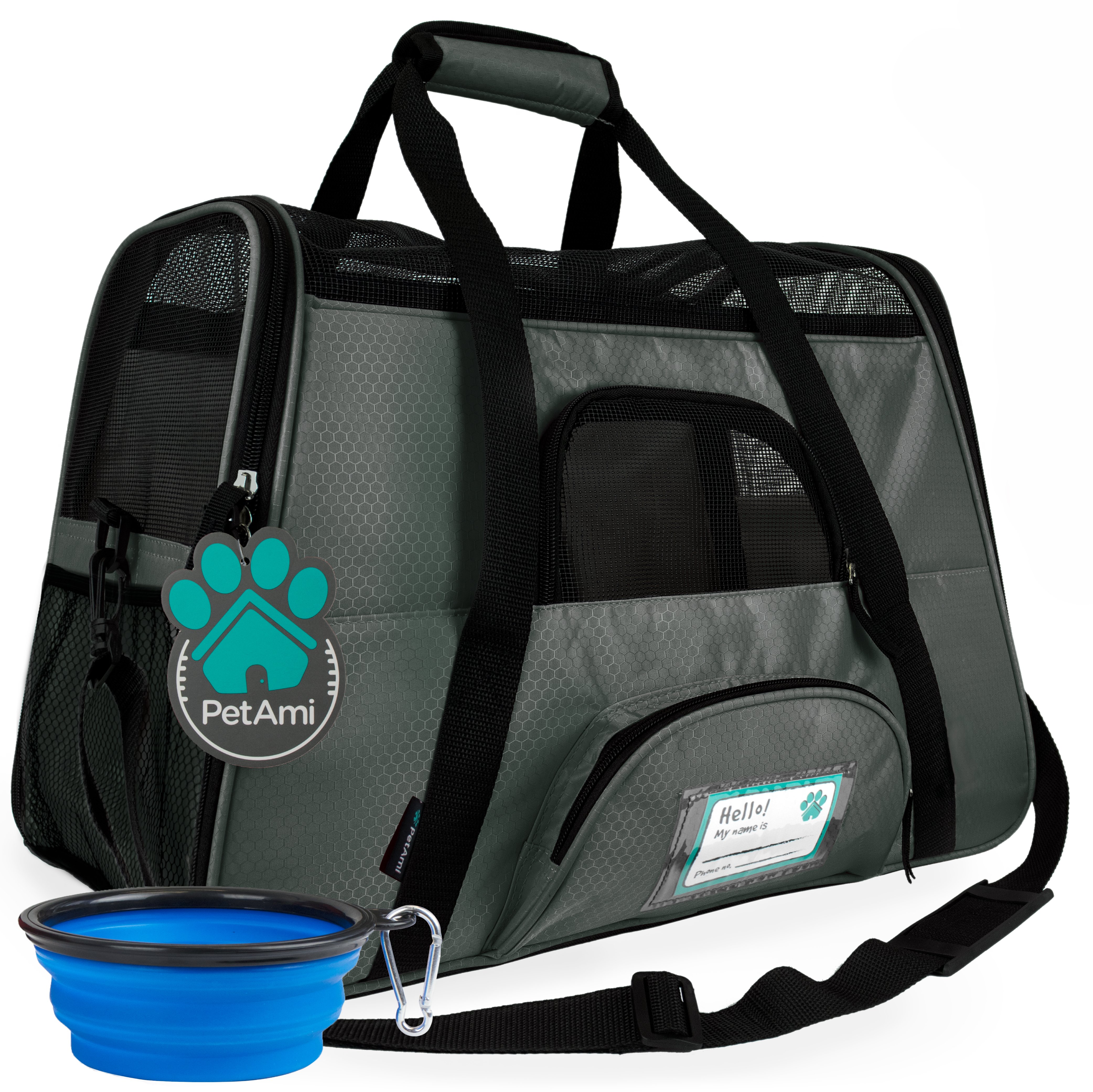 Pet Dog Cat Carrier Bag Soft Sided Comfort Travel Tote Case Airline Approved US - Picture 34 of 165
