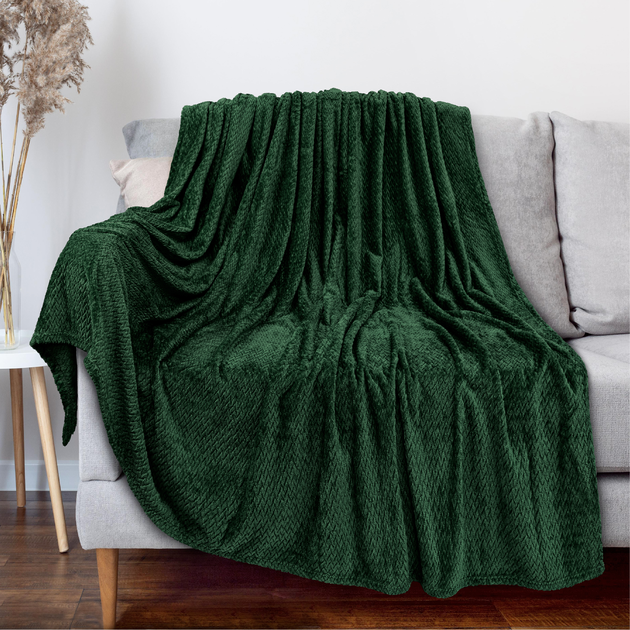 Super Soft Fleece Throw Blanket for Couch Sofa Bed Chair Lightweight Microfiber - Picture 29 of 139