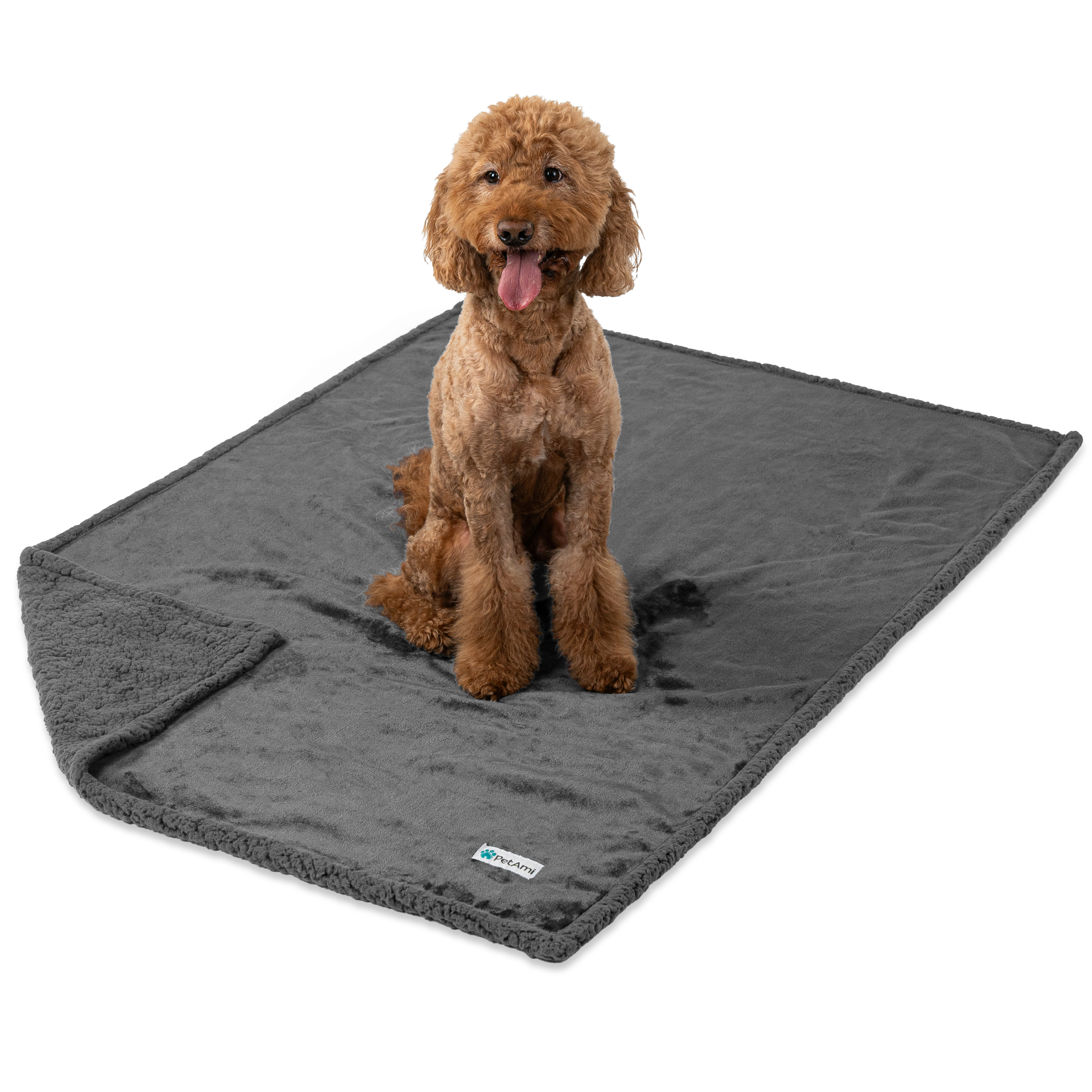 WASSERDICHTE Hundedecke für Haustierbett Couch Möbel Welpe Katze Sherpa Fleece weich - Bild 57 von 146