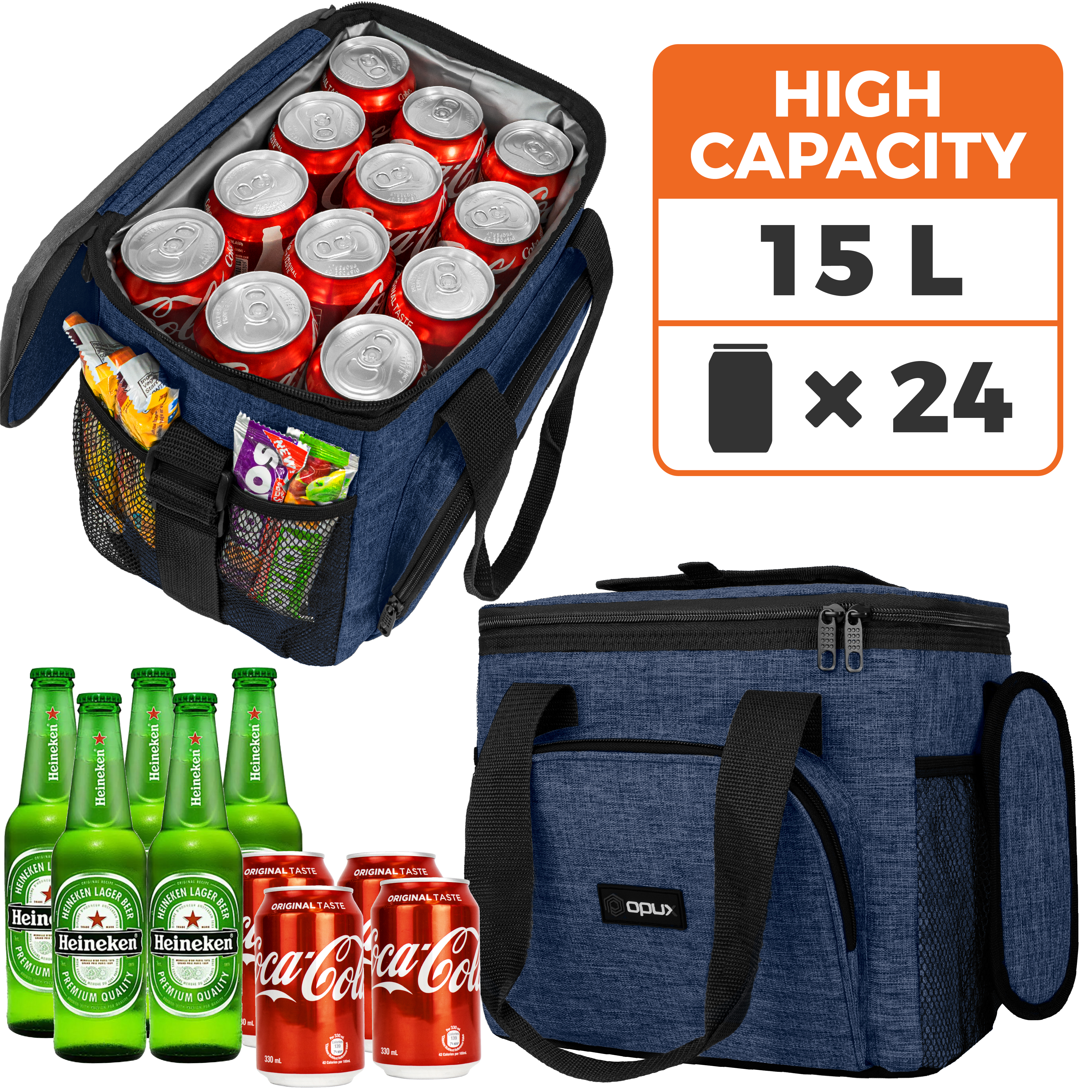 Large Insulated Lunch Bag Mini Cooler for Adults For Travel Women Men Leakproof - Picture 46 of 63