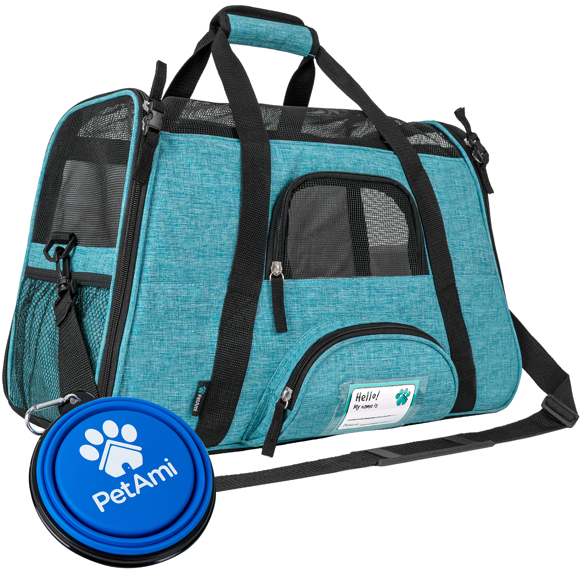 Pet Dog Cat Carrier Bag Soft Sided Comfort Travel Tote Case Airline Approved US - Picture 38 of 165