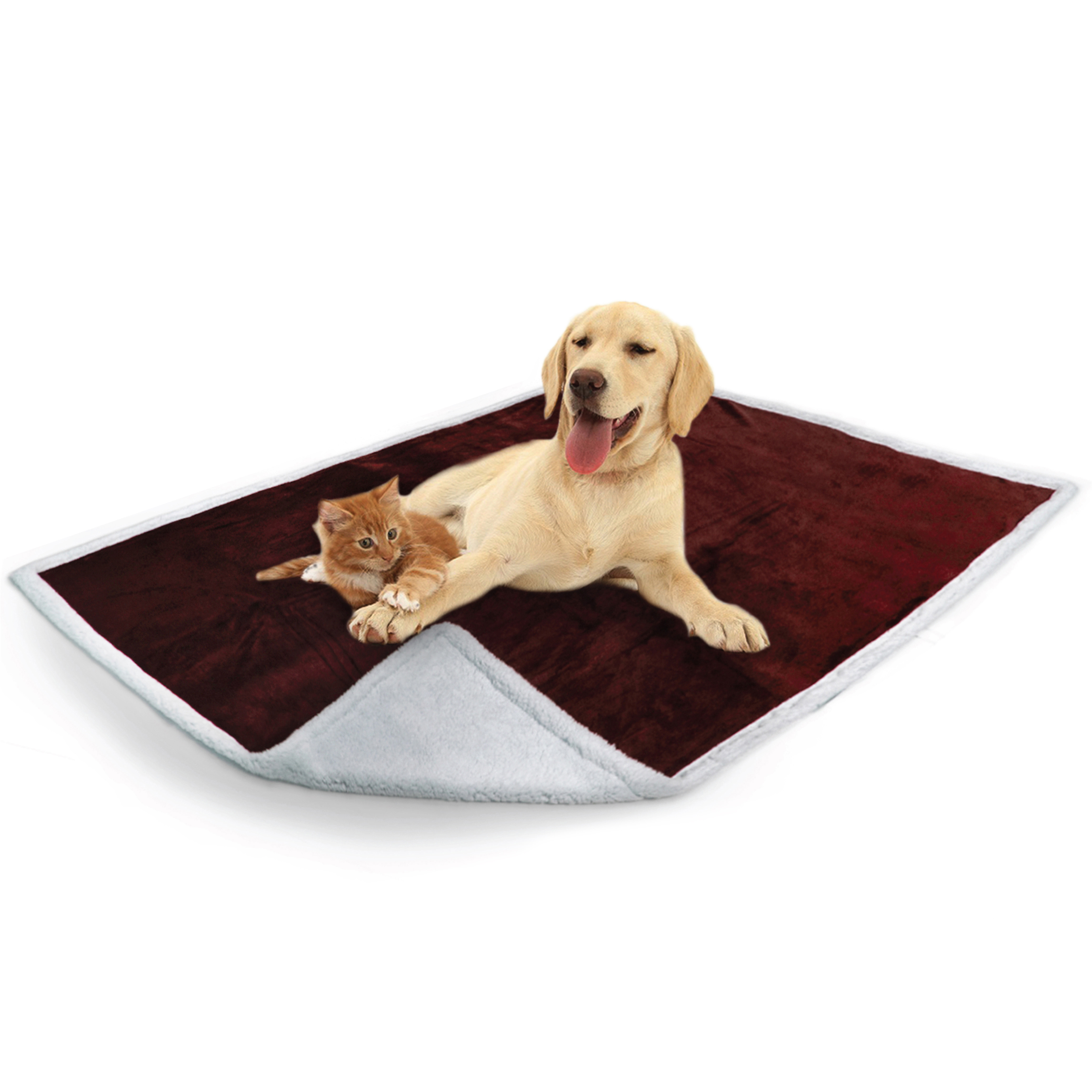 WASSERDICHTE Hundedecke für Haustierbett Couch Möbel Welpe Katze Sherpa Fleece weich - Bild 19 von 146