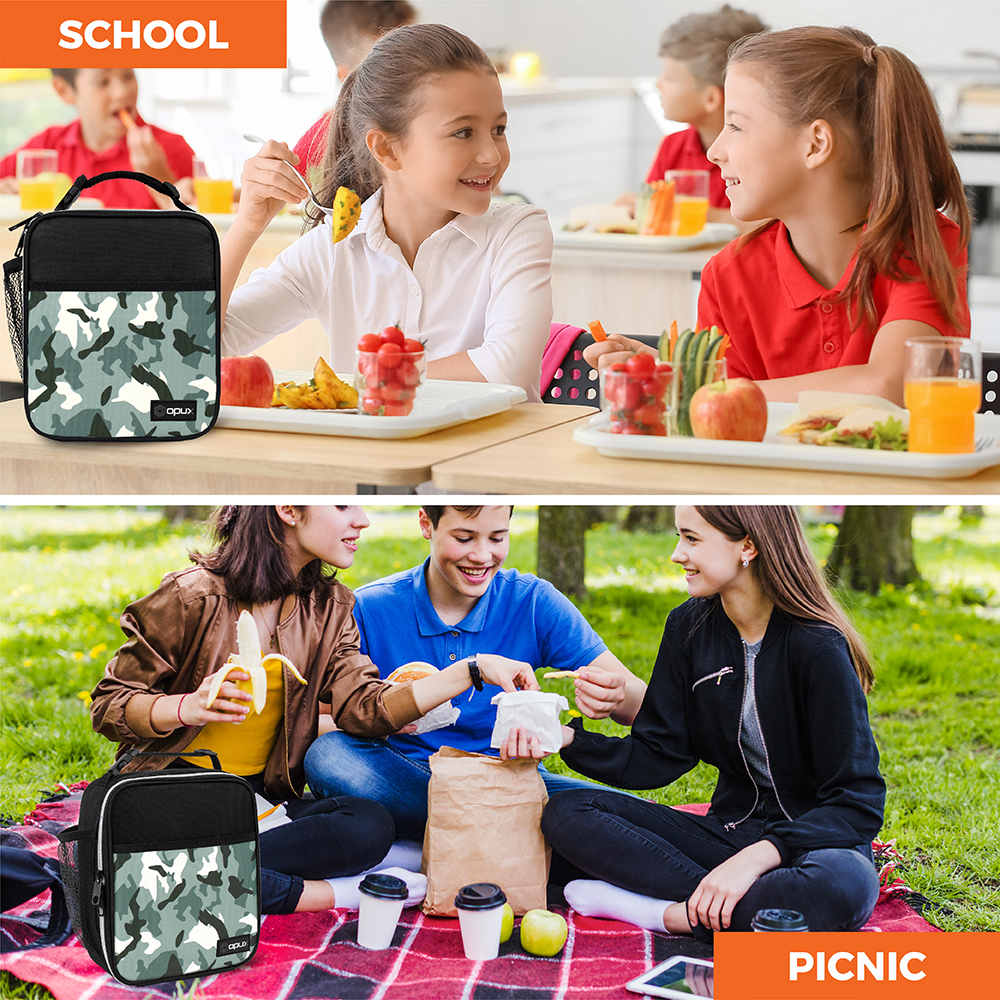 Insulated Lunch Bag Adult Lunch Box for Work School Men Women Kids Leakproof
