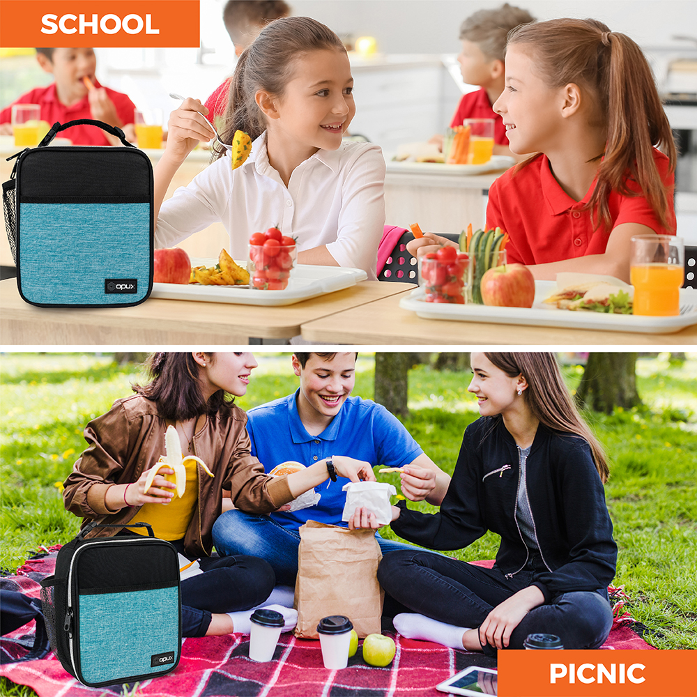 Insulated Lunch Bag Adult Lunch Box for Work School Men Women Kids Leakproof