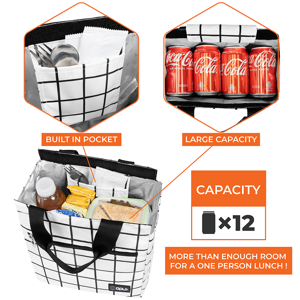Insulated Lunch Bag Adult Lunch Box for Work School Men Women Kids Leakproof - Picture 56 of 57