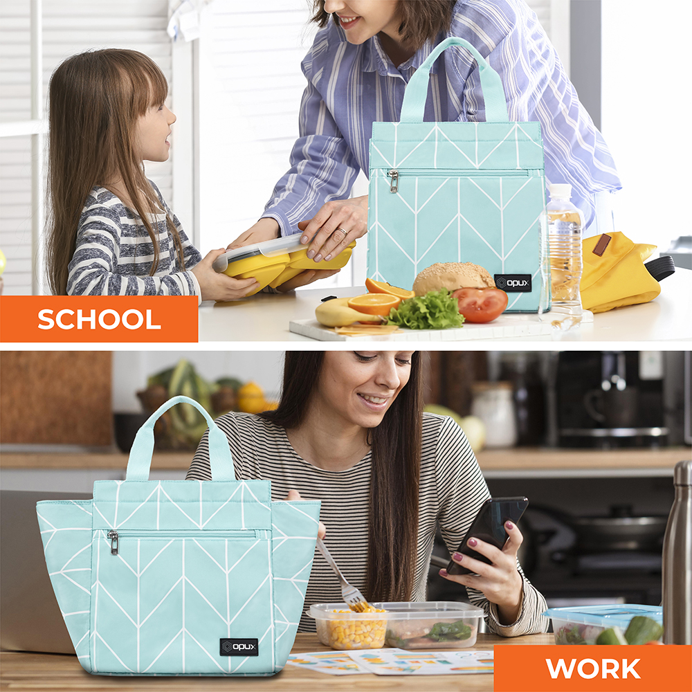 Insulated Lunch Bag Adult Lunch Box for Work School Men Women Kids Leakproof - Picture 22 of 57