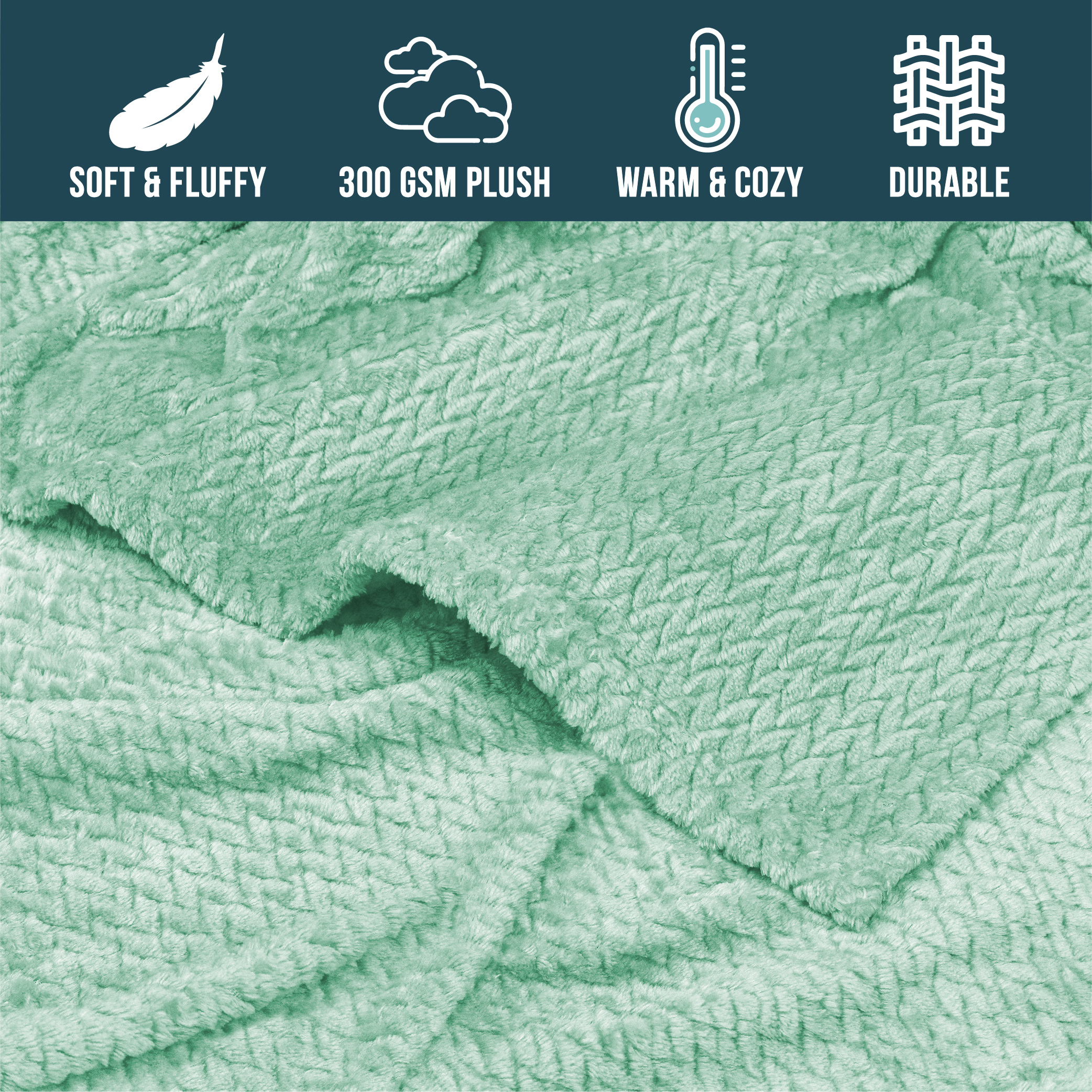 Super Soft Fleece Throw Blanket for Couch Sofa Bed Chair Lightweight Microfiber - Picture 59 of 139
