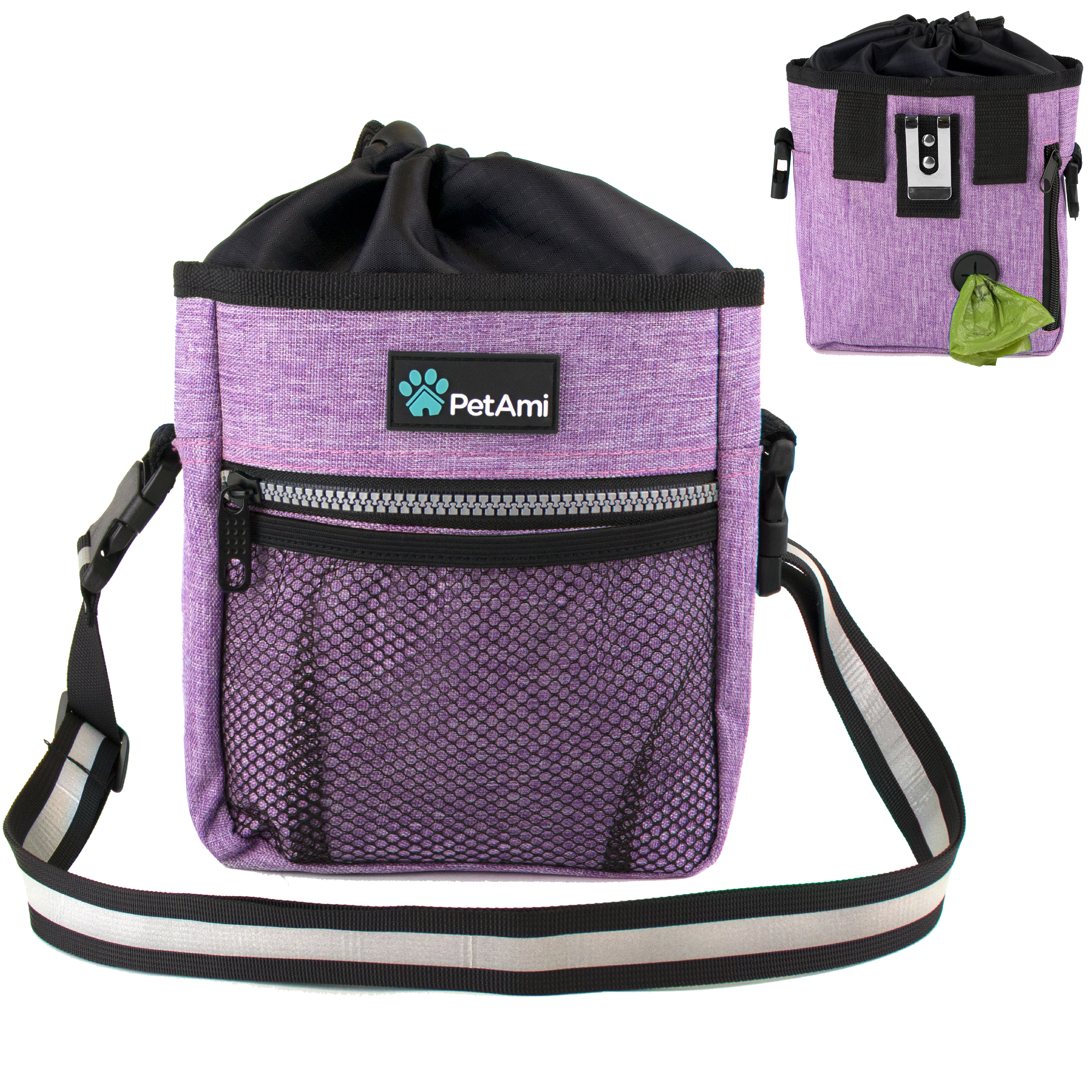 Pet Treat Pouch Training Dog Snack Feed Food Puppy Bait Obedience Waist Belt Bag - Picture 72 of 92