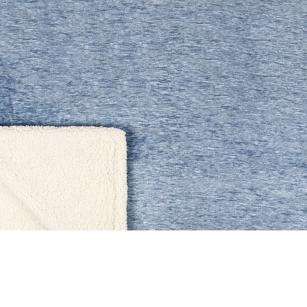 Sherpa Flannel Fleece Reversible Blanket Plush Soft Throw for Bed Couch Sofa - Picture 35 of 59