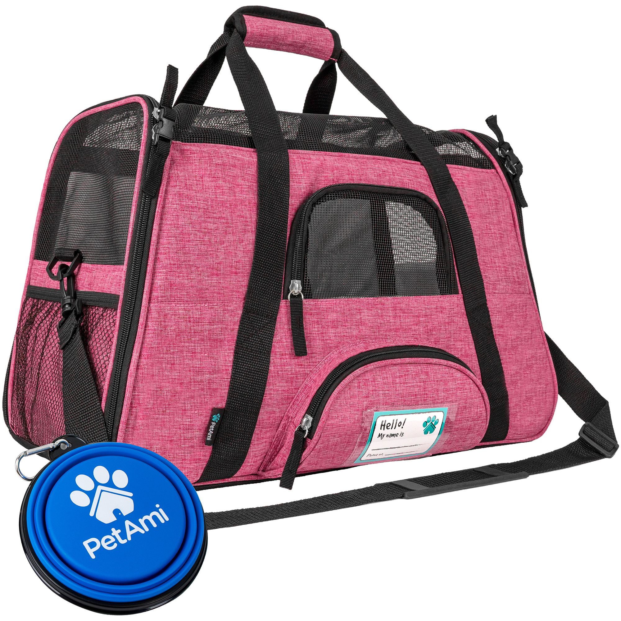 Pet Dog Cat Carrier Bag Soft Sided Comfort Travel Tote Case Airline Approved US - Picture 70 of 165