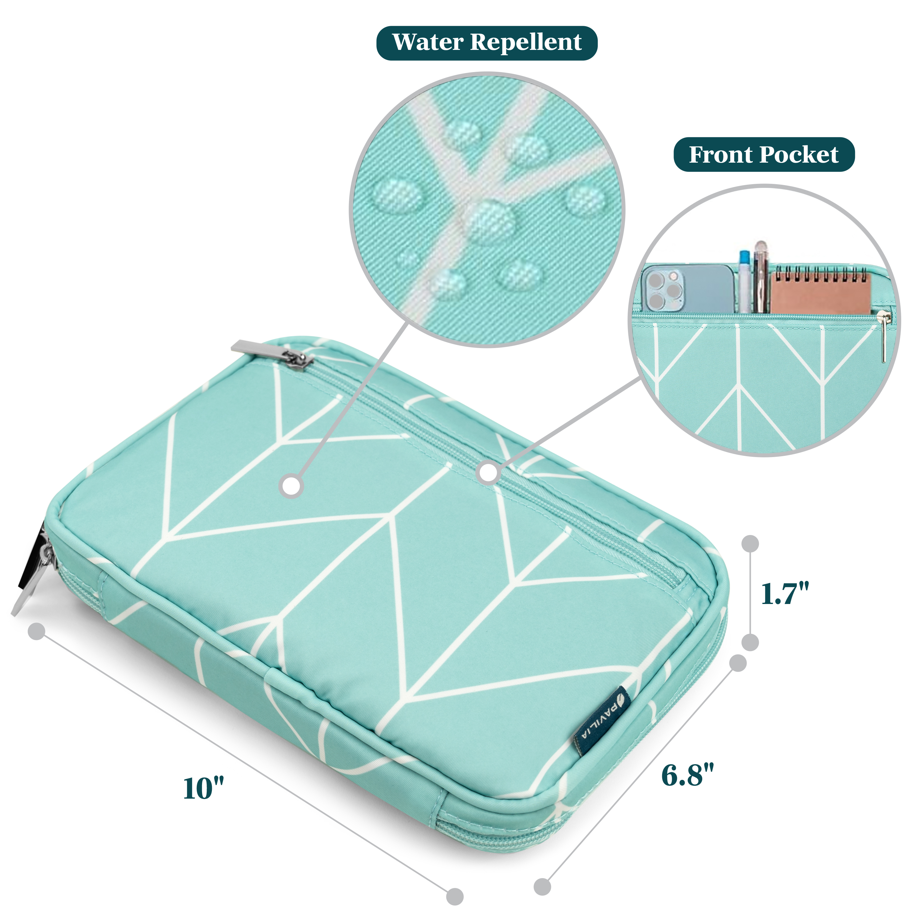Electronic Accessories USB Cord Charger Cable Organizer Bag Travel Storage Case - Picture 31 of 36