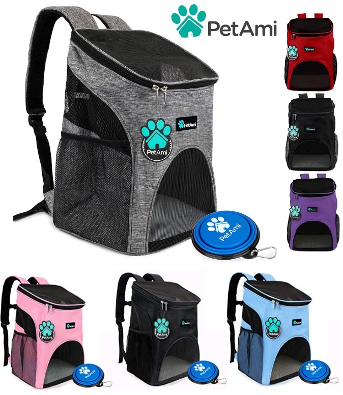 Pet Cat Dog Puppy Carrier Travel Backpack Bag for Travel Breathable ...