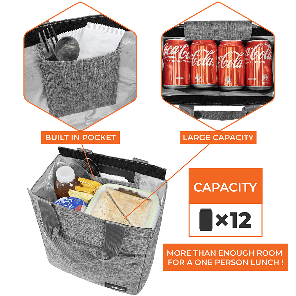 Insulated Lunch Bag Adult Lunch Box for Work School Men Women Kids Leakproof - Picture 42 of 57